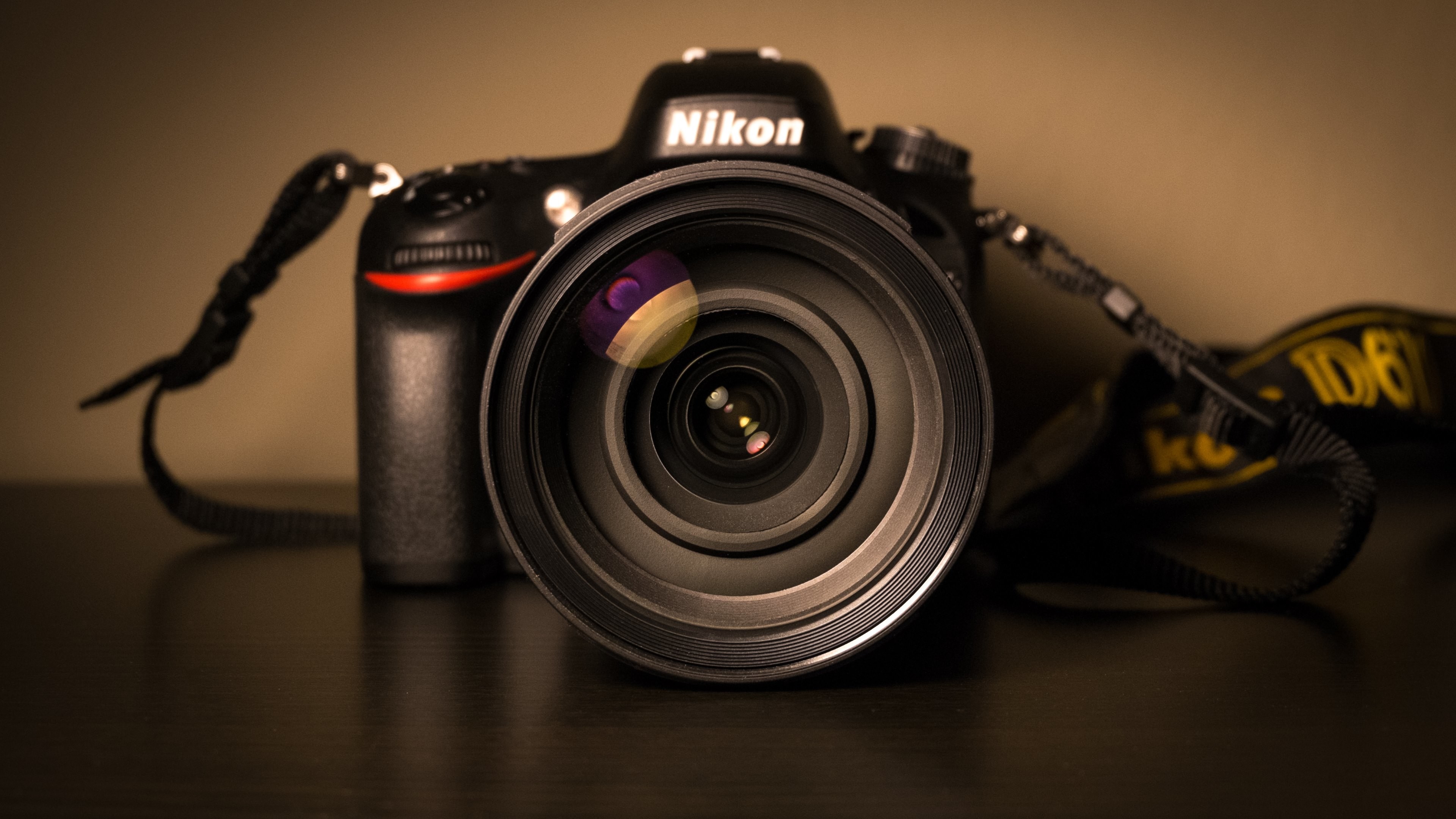 3840x2160 Wallpaper: Nikon DSLR Camera. Ultra HD 4K 