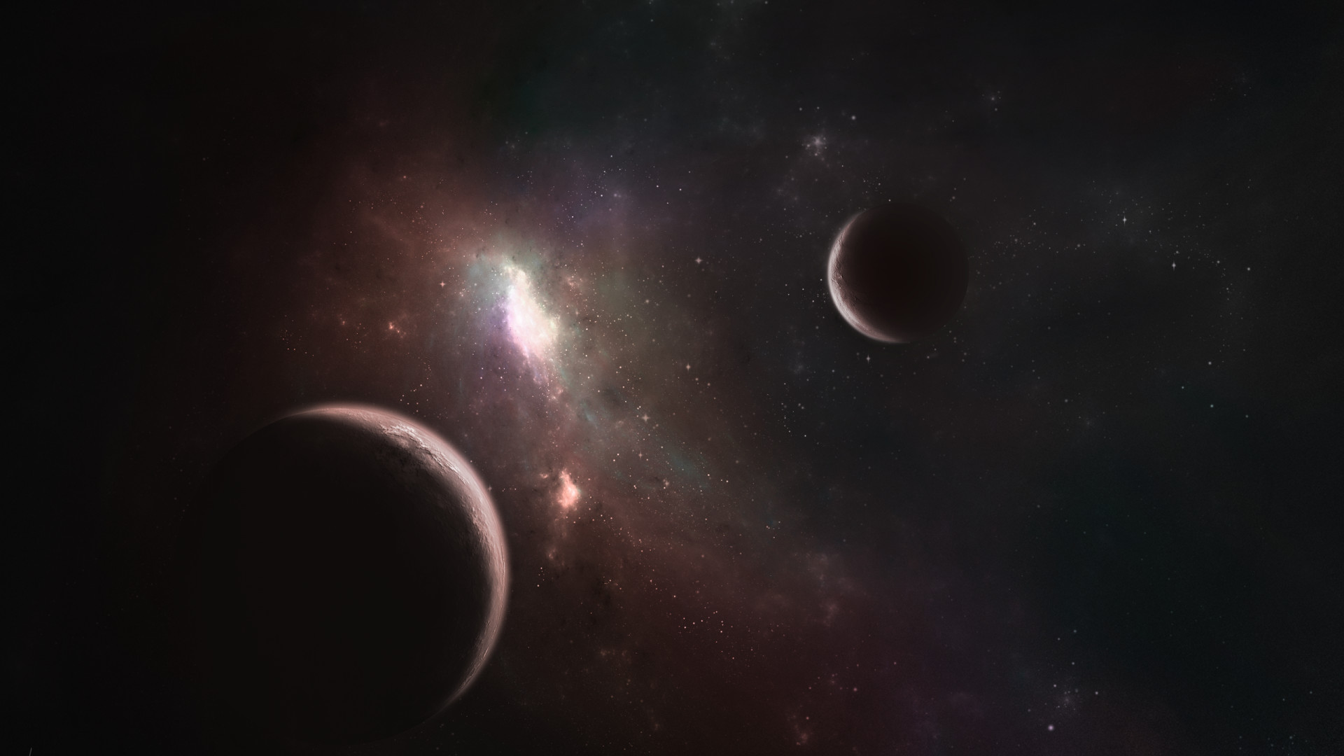 1920x1080 Outer Space Planet Wallpaper