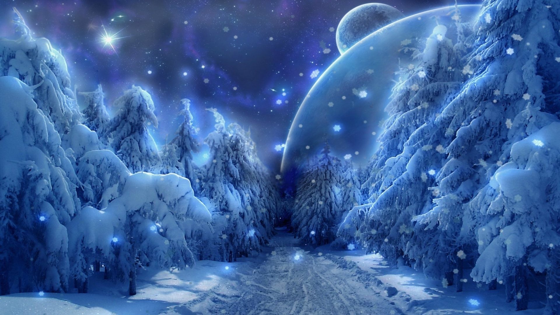 1920x1080 Shining Tag - Christmas Dazzling Earth Xmas New Year Winter Holidays Trees  Spectacular Love Four Seasons