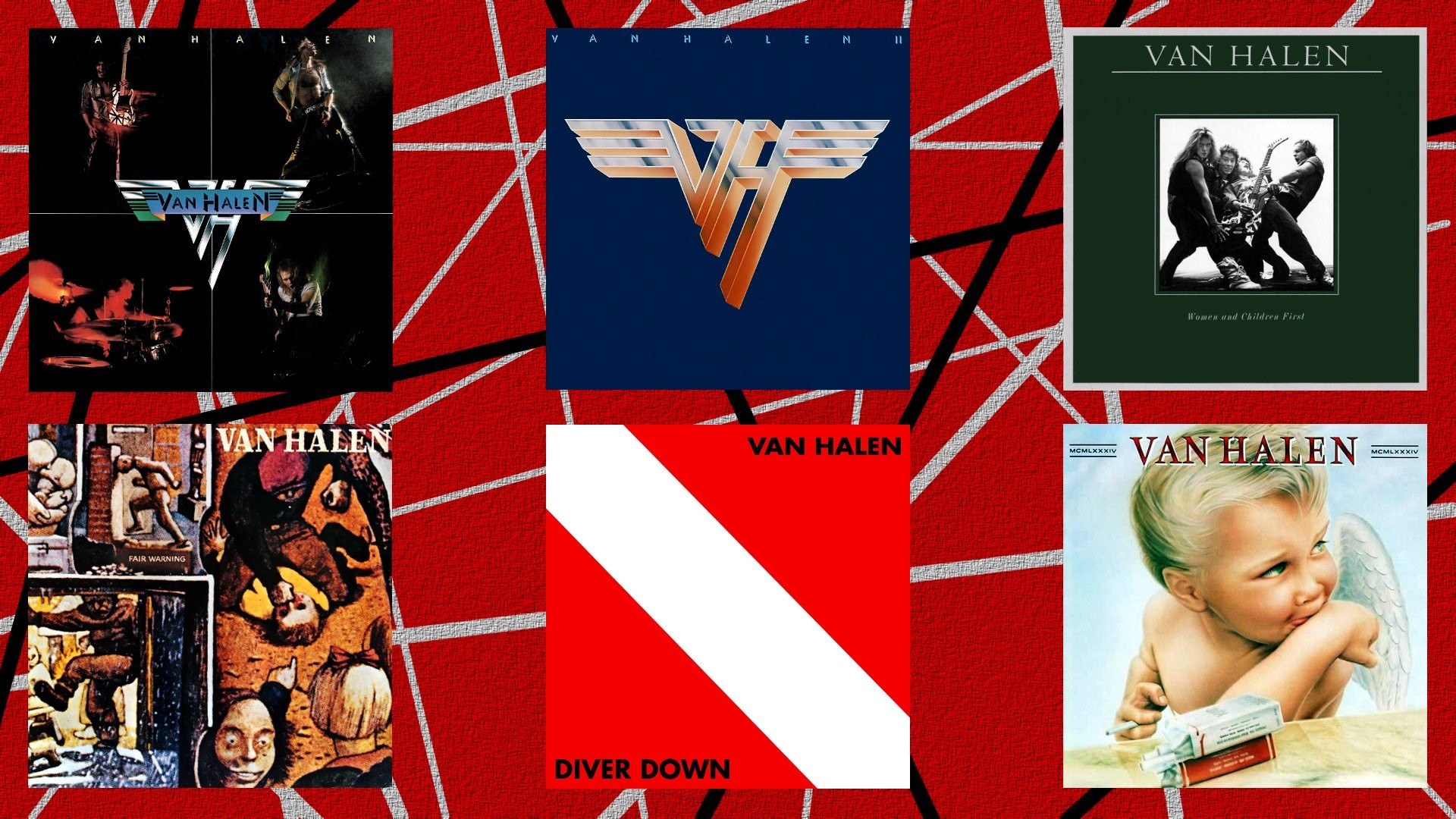 1920x1080 Music - Van Halen Hard Rock Heavy Metal Wallpaper
