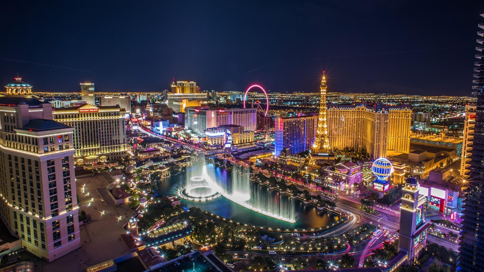 windows 11 wallpaper las vegas skyline wallpaper