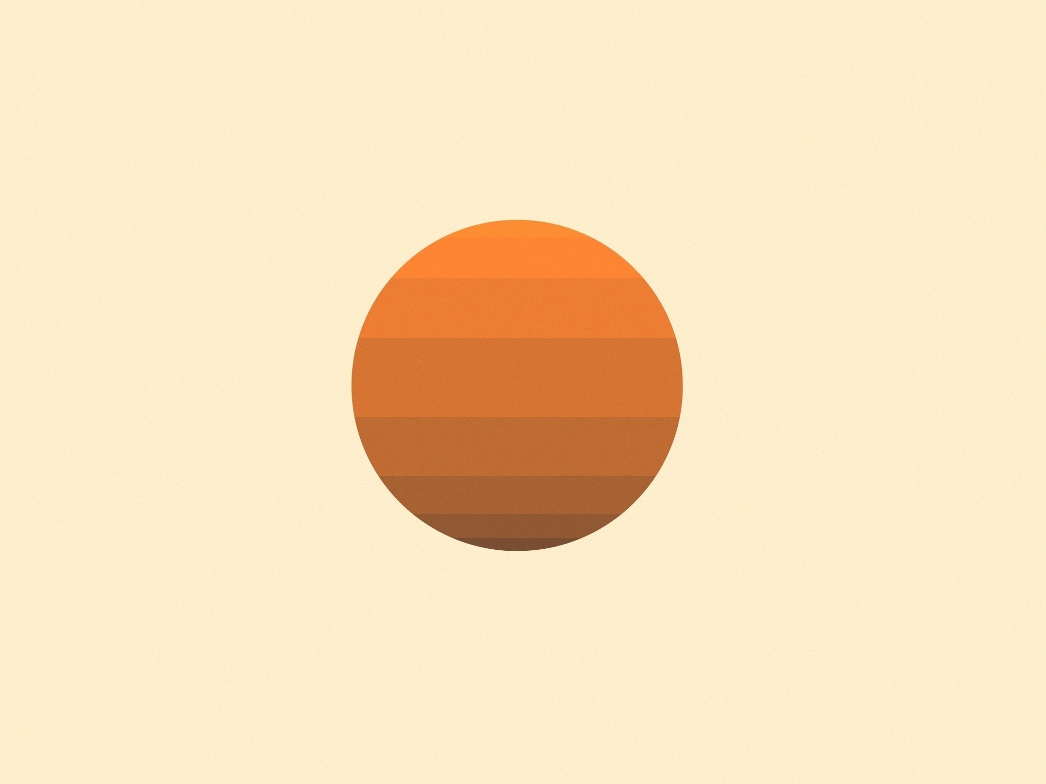2048x1536 Description: Download Sunset abstract sun minimalistic orange retro circles geometry  wallpaper/desktop background in  HD & Widescreen resolution.