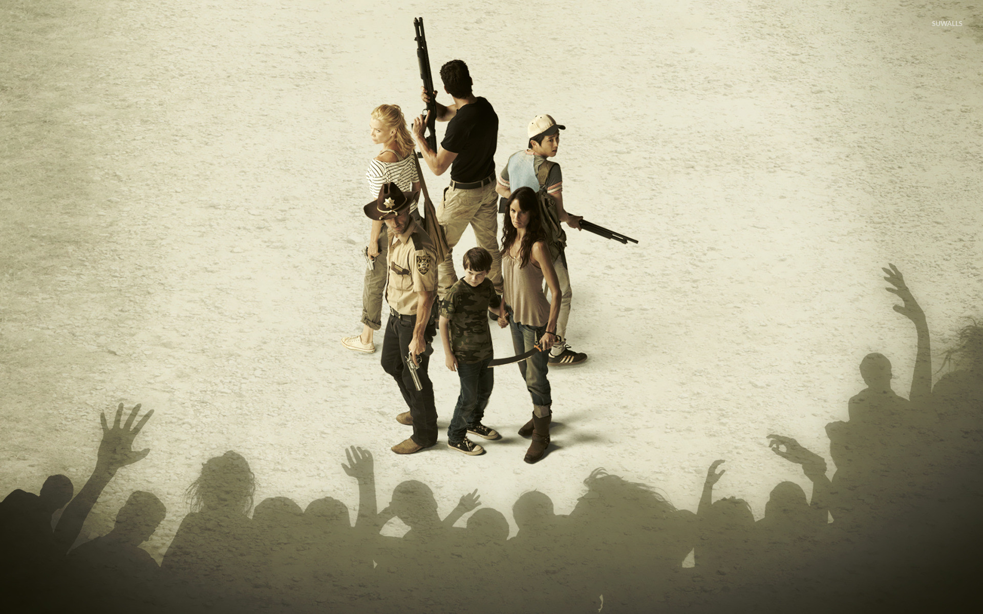 1920x1200 The Walking Dead Walker Ambush HD Wallpaper
