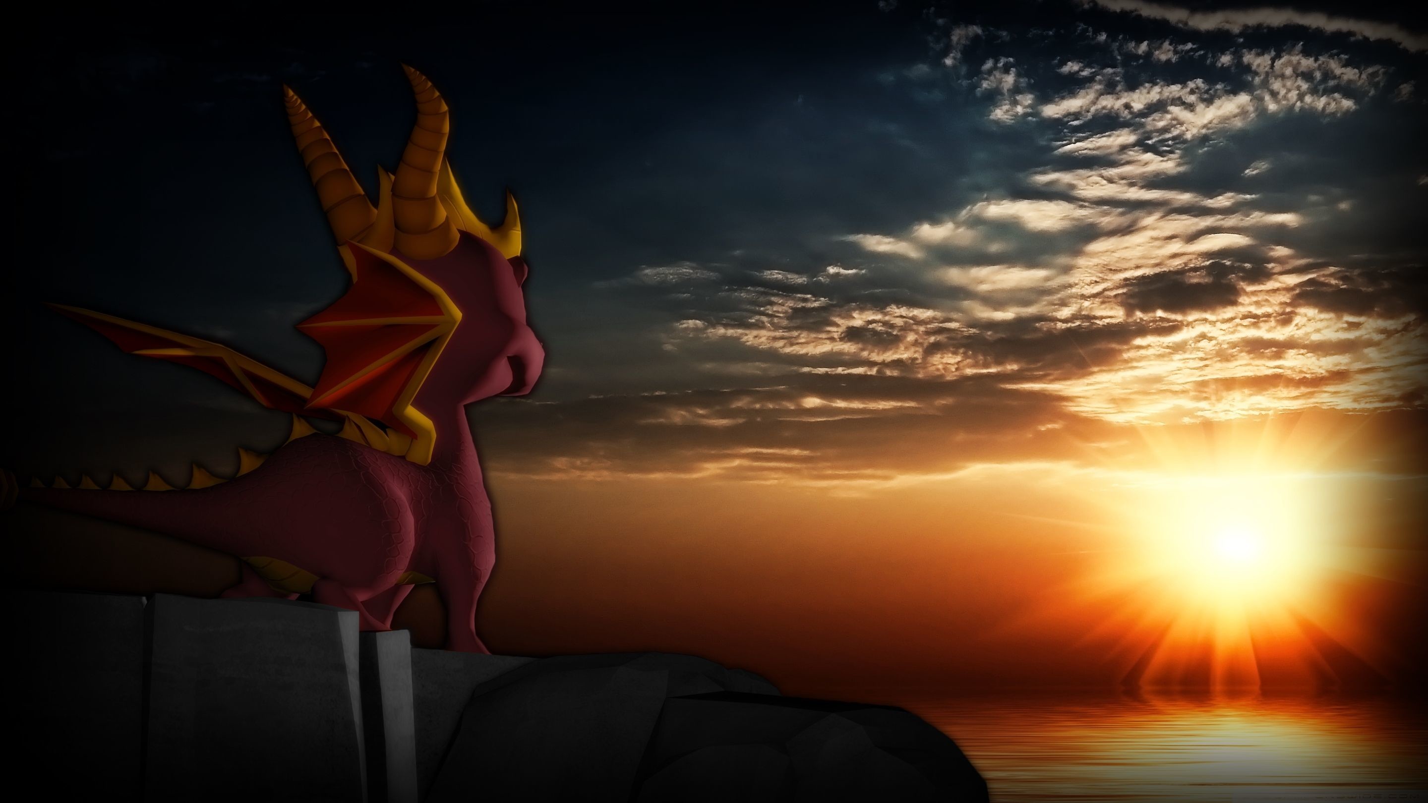 2880x1620 Spyro The Dragon Sunset Wallpaper by Cowboygineer on DeviantArt