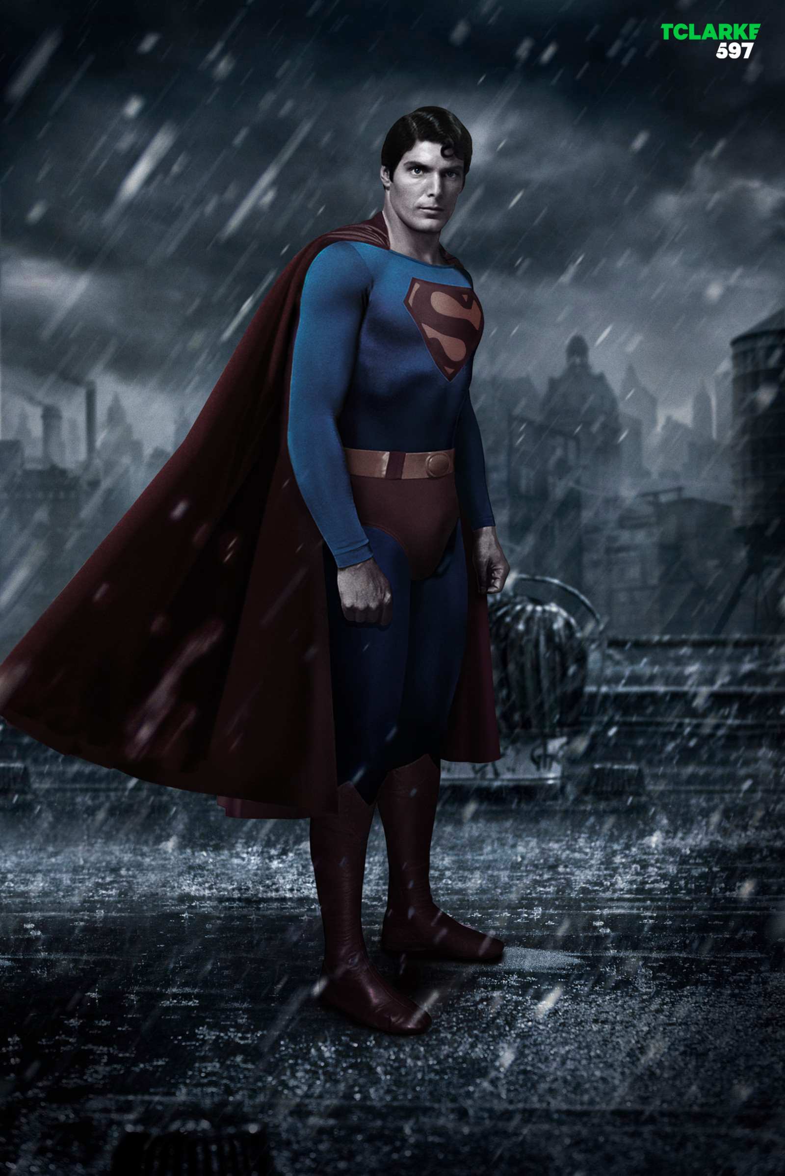 1600x2397 ... Christopher Reeve's Superman [DCEU Style] by tclarke597