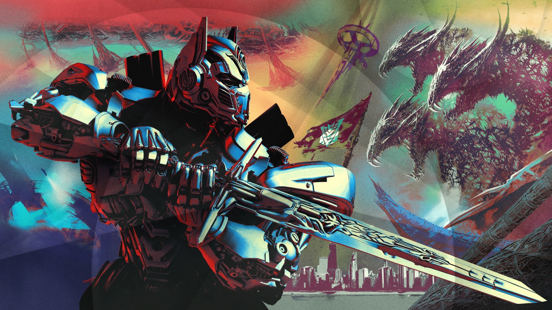 1920x1080 Wallpaper Optimus Prime, Transformers: The Last Knight, 2017 Movies,  Poster, 4K, 5K, Movies, #2209