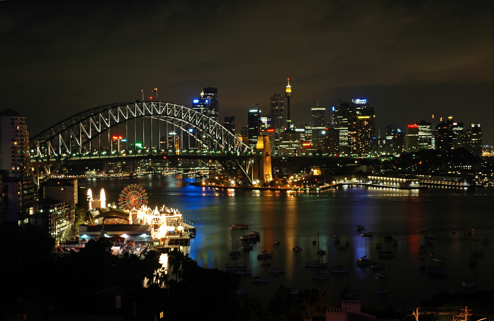 2049x1332 Sydney City Skyline HD Wallpaper