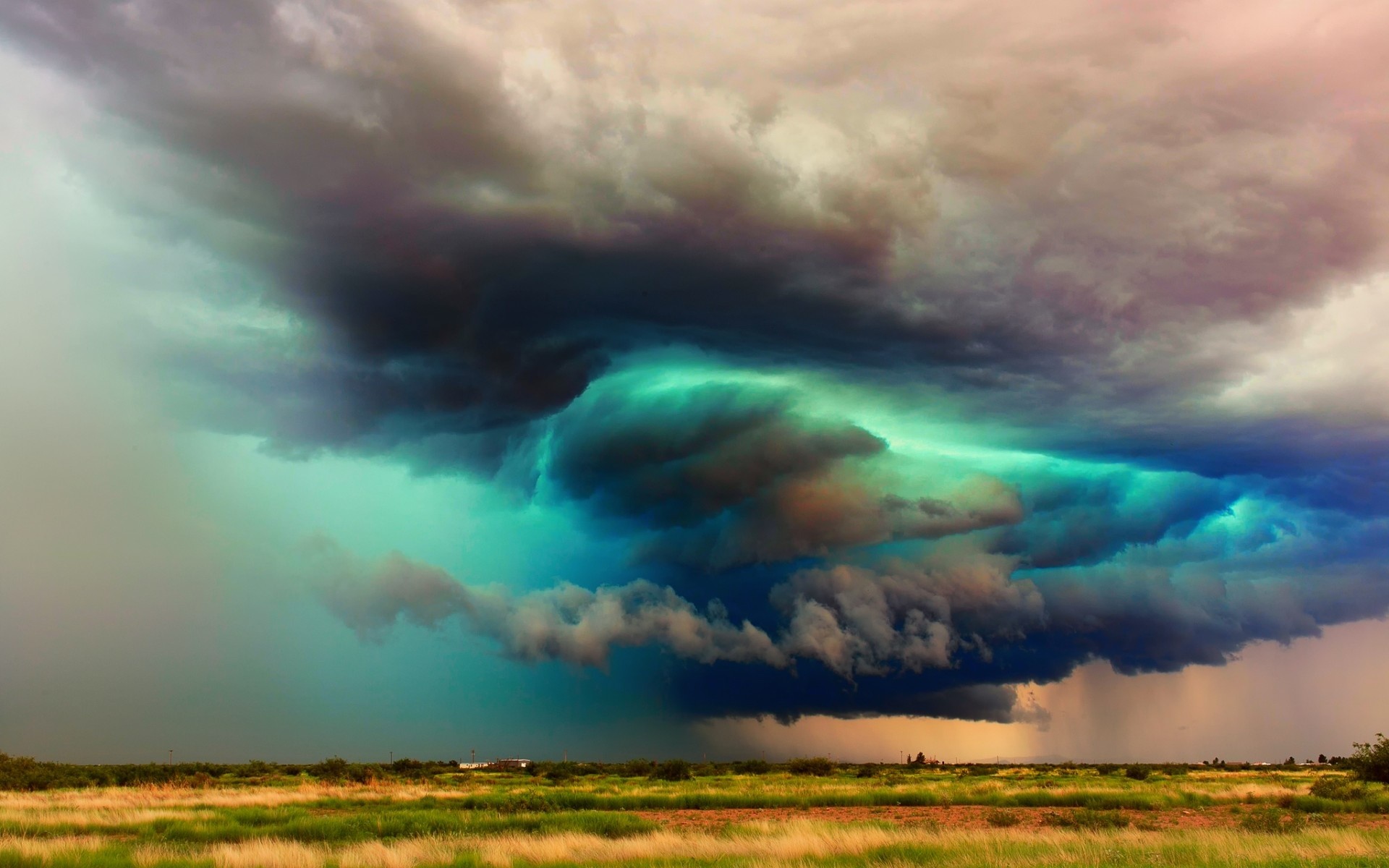 1920x1200 thunderstorm, USA, Arizona, clouds, storm, sky, dark clouds