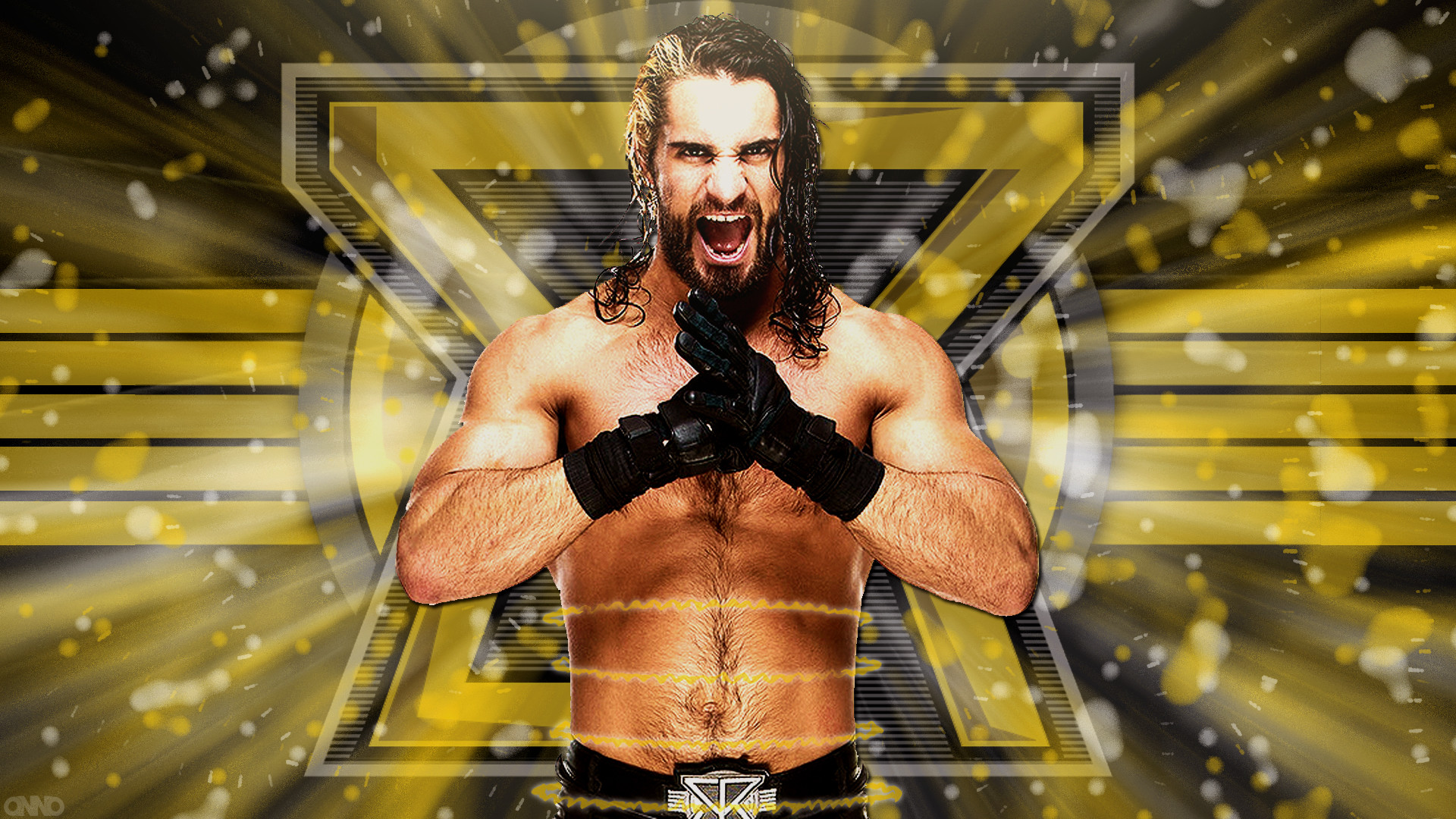 wwe champion seth rollins hd wallpapers.