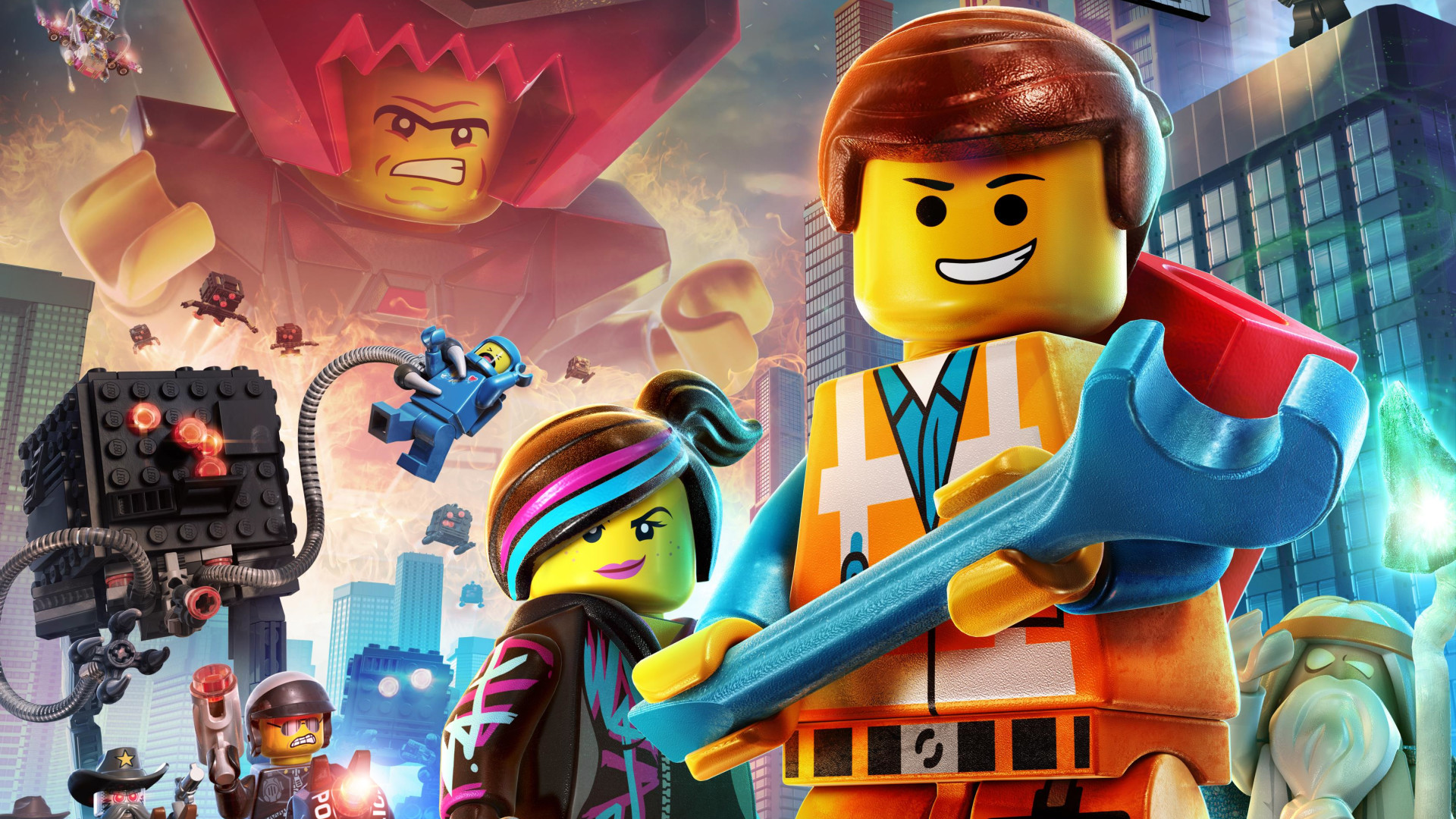 1920x1080 The Lego Movie Characters