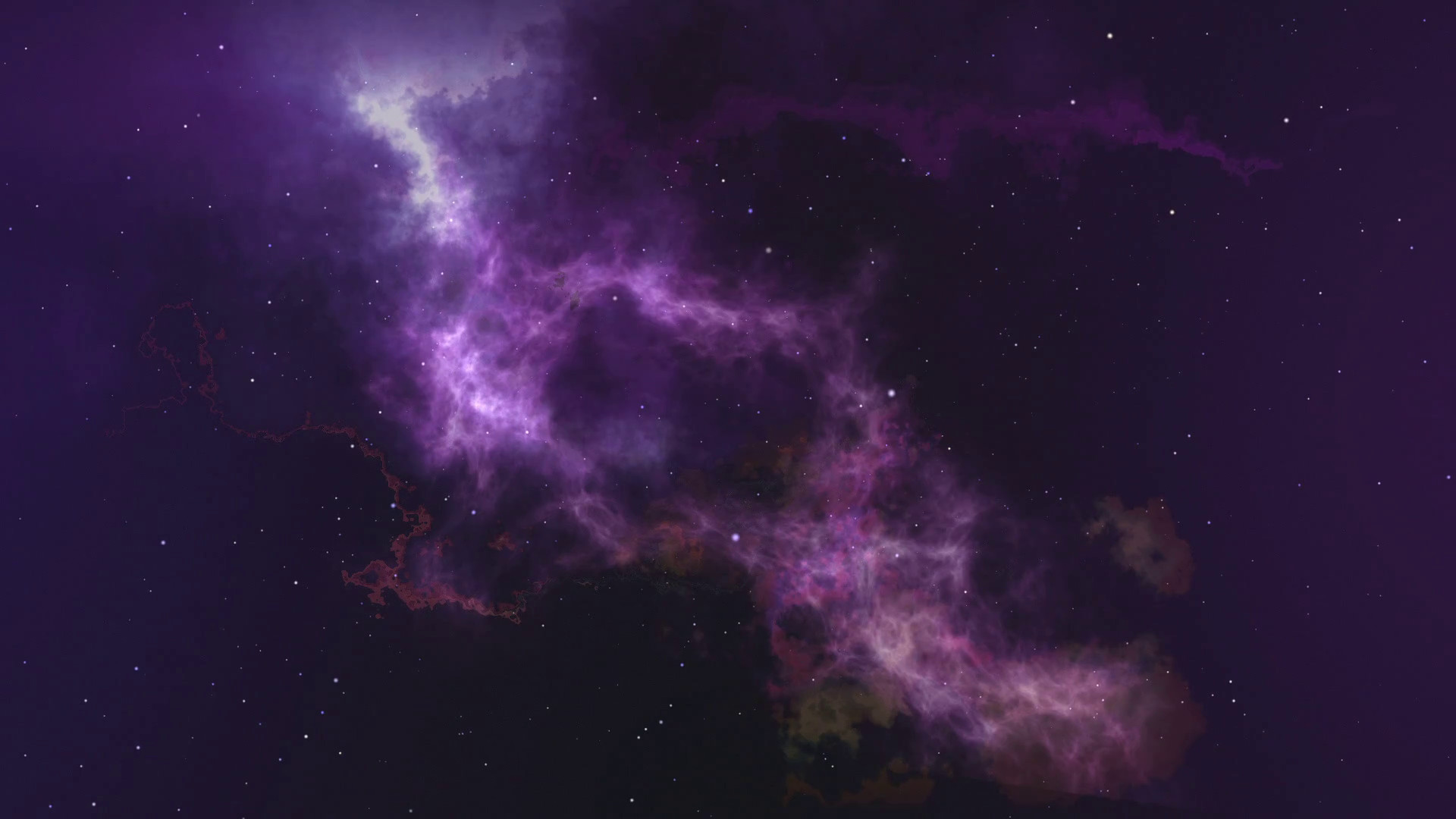 1920x1080 Space abstract background with slow motion through the environment. Galaxy  and stars moving in space Motion Background - VideoBlocks