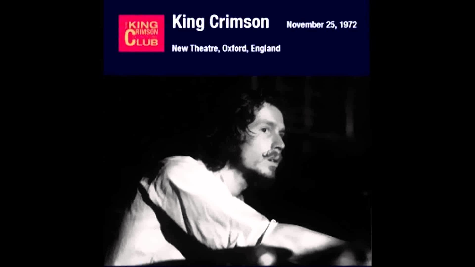 1920x1080 King Crimson - Larks' Tongues In Aspic Pt.1 - Oxford (1972)
