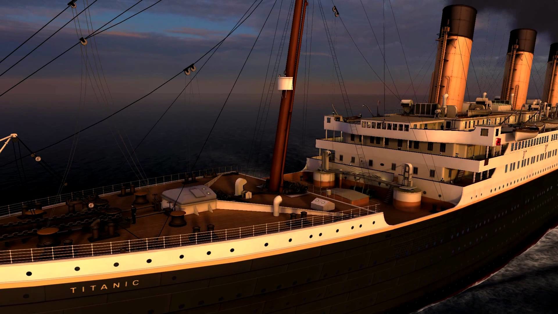 1920x1080 Titanic Memories 3D Screensaver 3planesoft