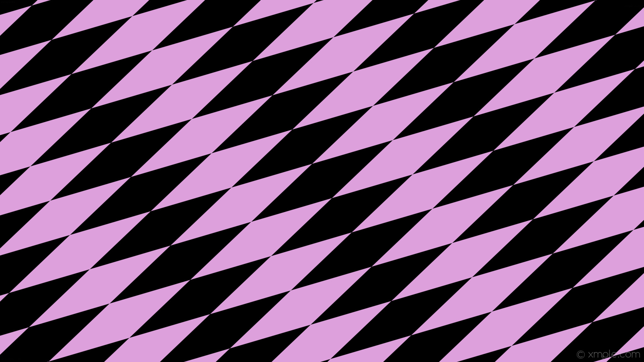 2048x1152 wallpaper rhombus lozenge black purple diamond plum #000000 #dda0dd 30Â°  520px 126px