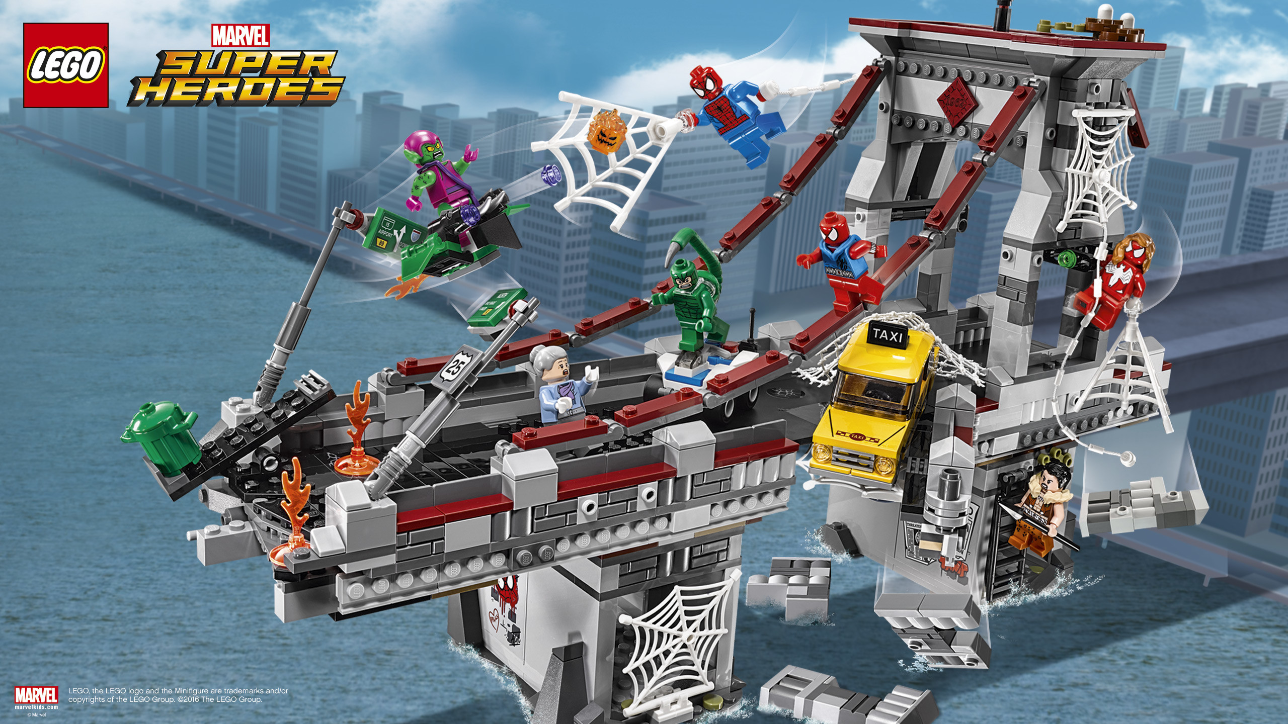 2560x1440 Spider-Man: Web Warriors Ultimate Bridge Battle