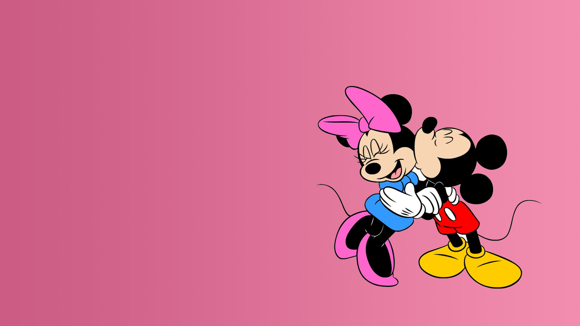 1920x1080 Minnie And Mickey Mouse