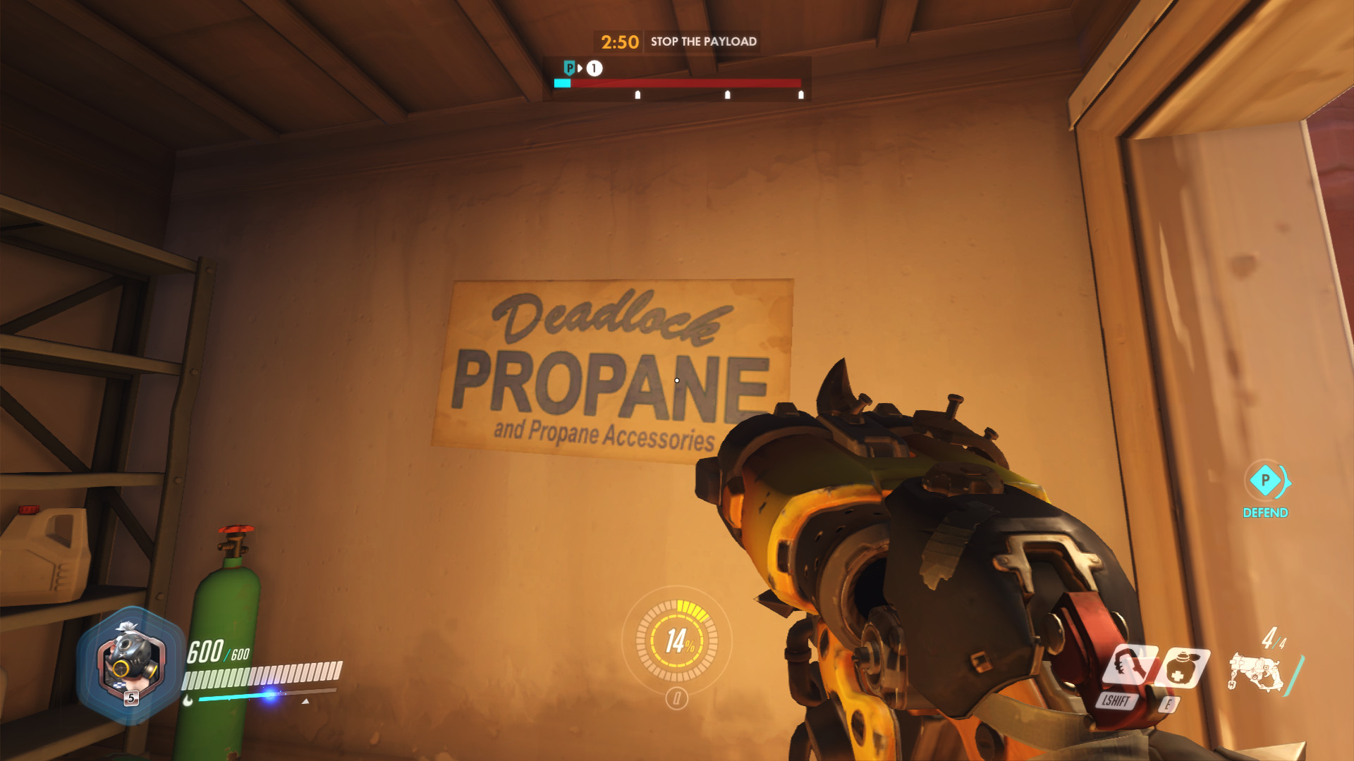 1920x1080 Hank hill reference in overwatch