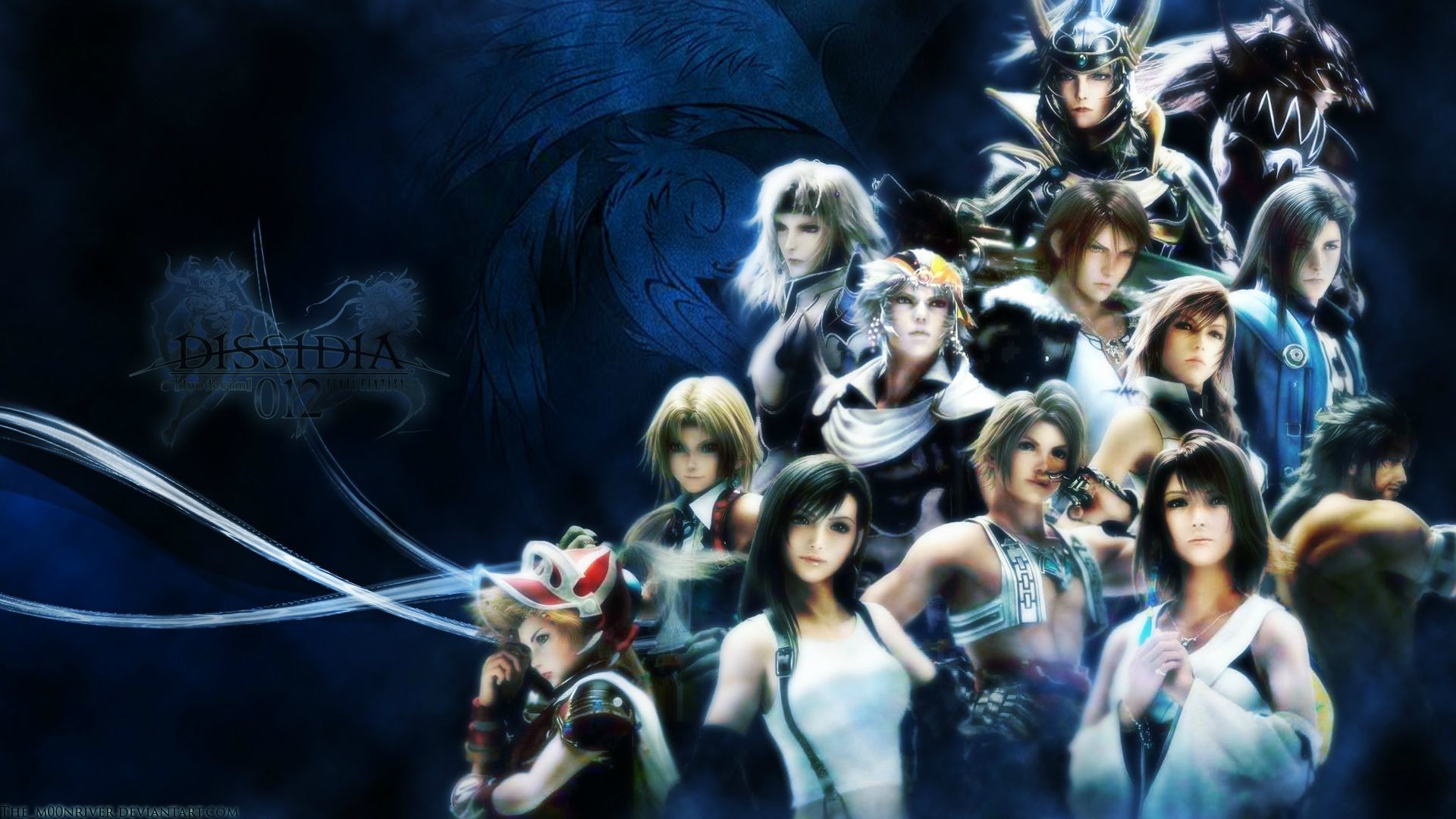 1920x1080 Video Game - Dissidia 012: Final Fantasy Warrior Of Light Kain Highwind  Cecil Harvey Squall