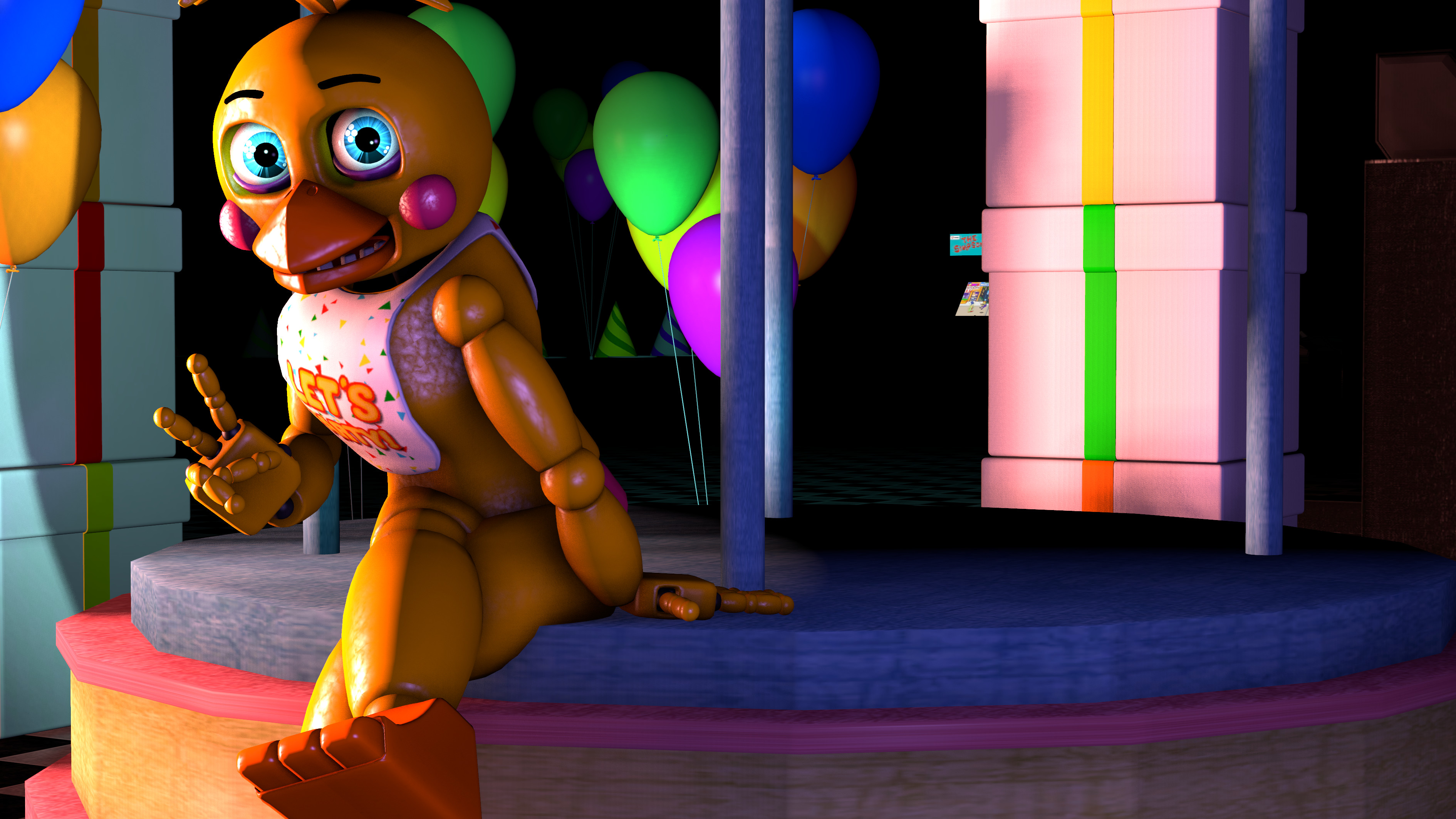 Чика FNAF 1 SFM