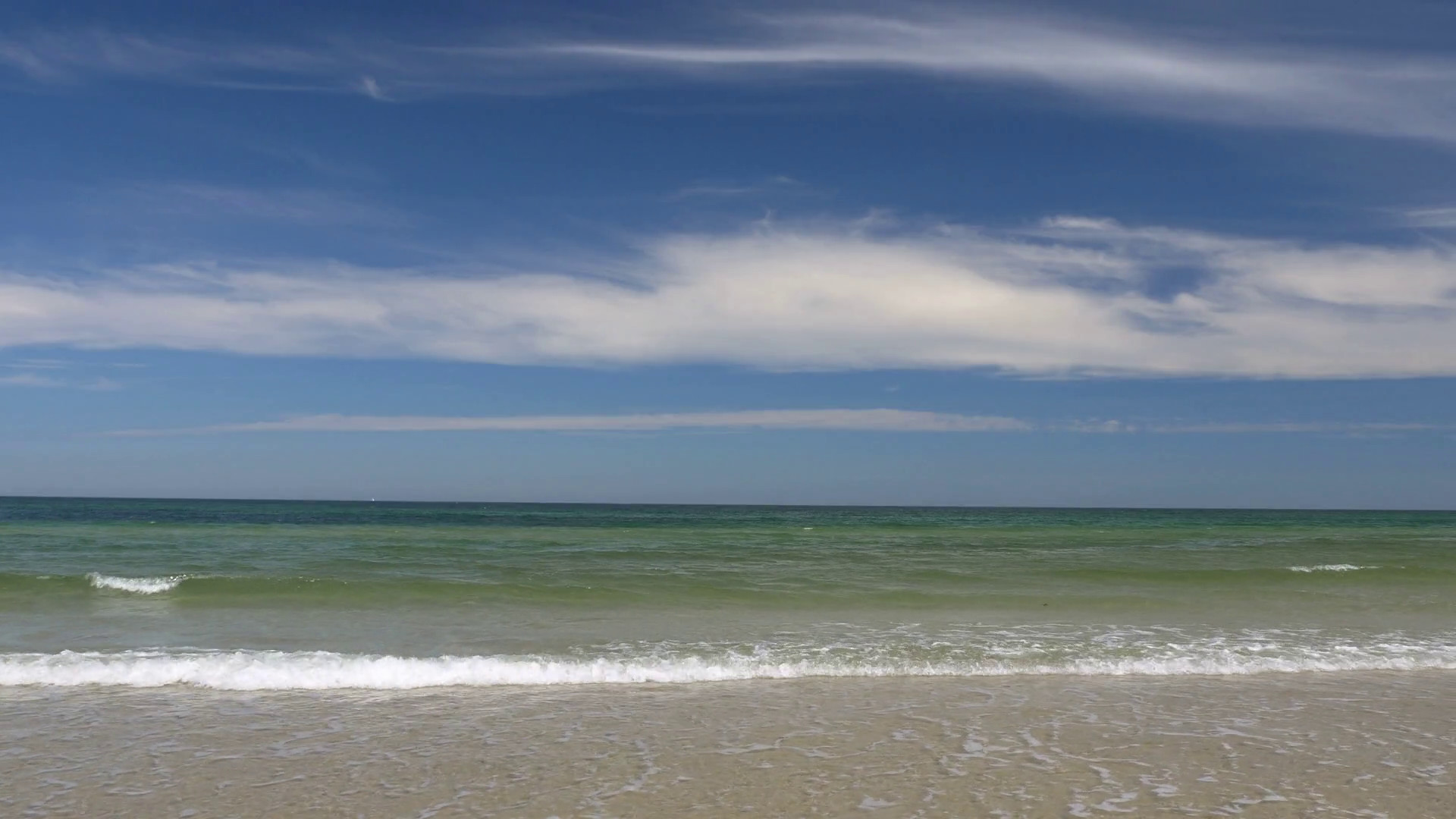 1920x1080 Peaceful and relaxing. Clip contains beach, water, background, waves,  peaceful, relaxing, beautiful, blue Stock Video Footage - VideoBlocks