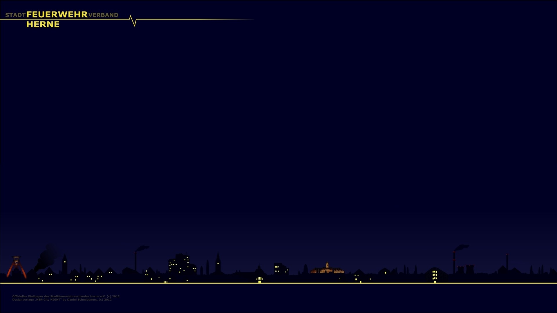 1920x1080 Wallpaper Herne-City by Night