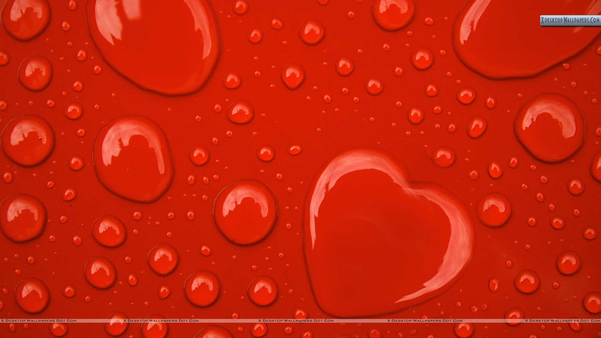 1920x1080 Water Drop Hearts On Red Background Wallpaper Black Wallpaper Red Background  Blackwallpaper Water Drop Hearts Black