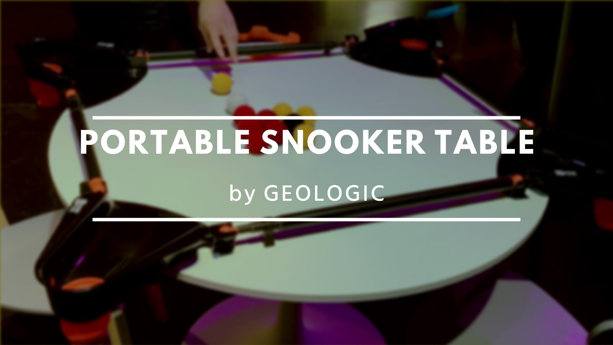 2560x1440 Portable Snooker Table by Geologic at the Decathlon Innovation Awards 2015  - YouTube