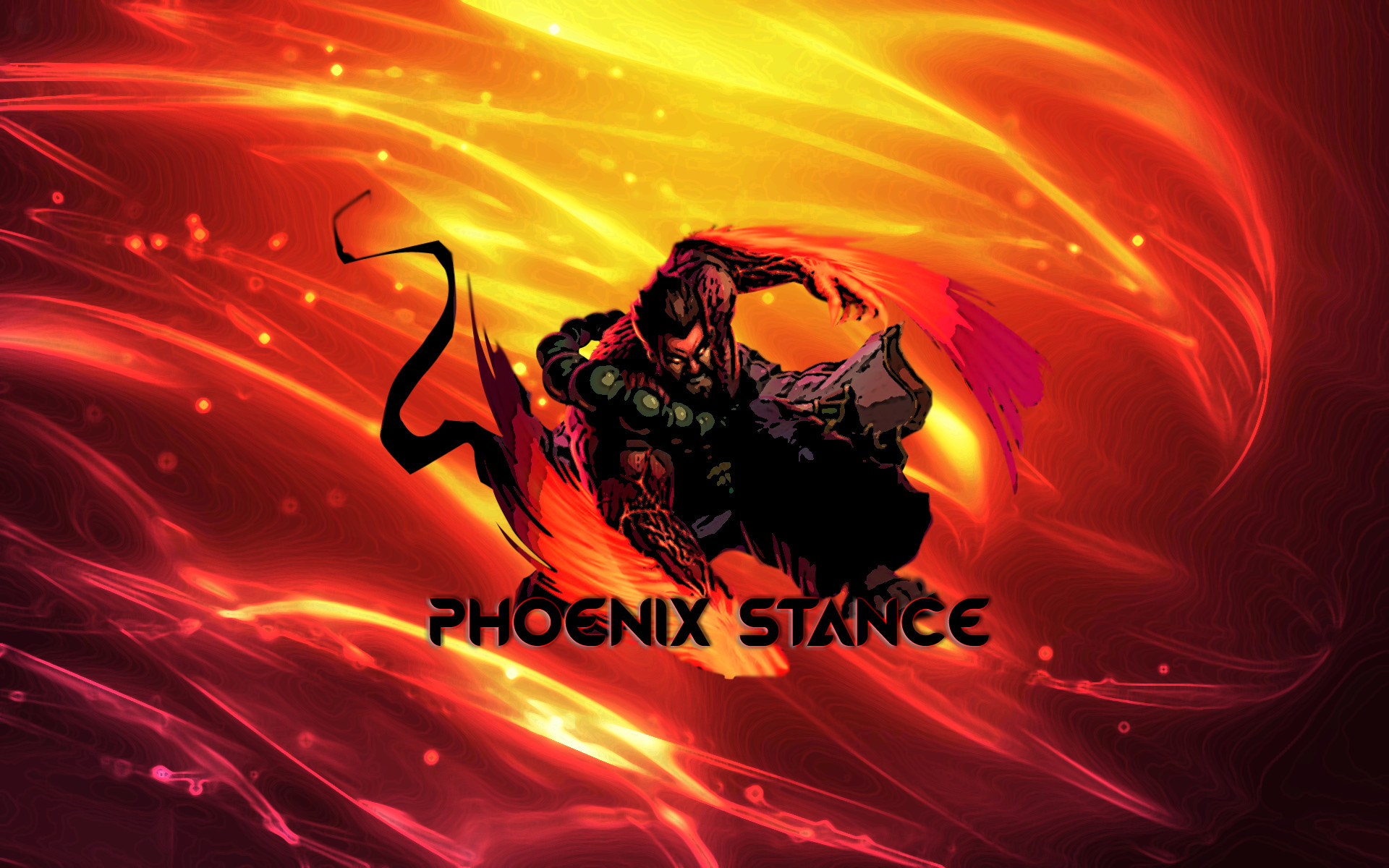 1920x1200 ... Spirit Guard Udyr Phoenix Stance Wallpaper by Qr-ow