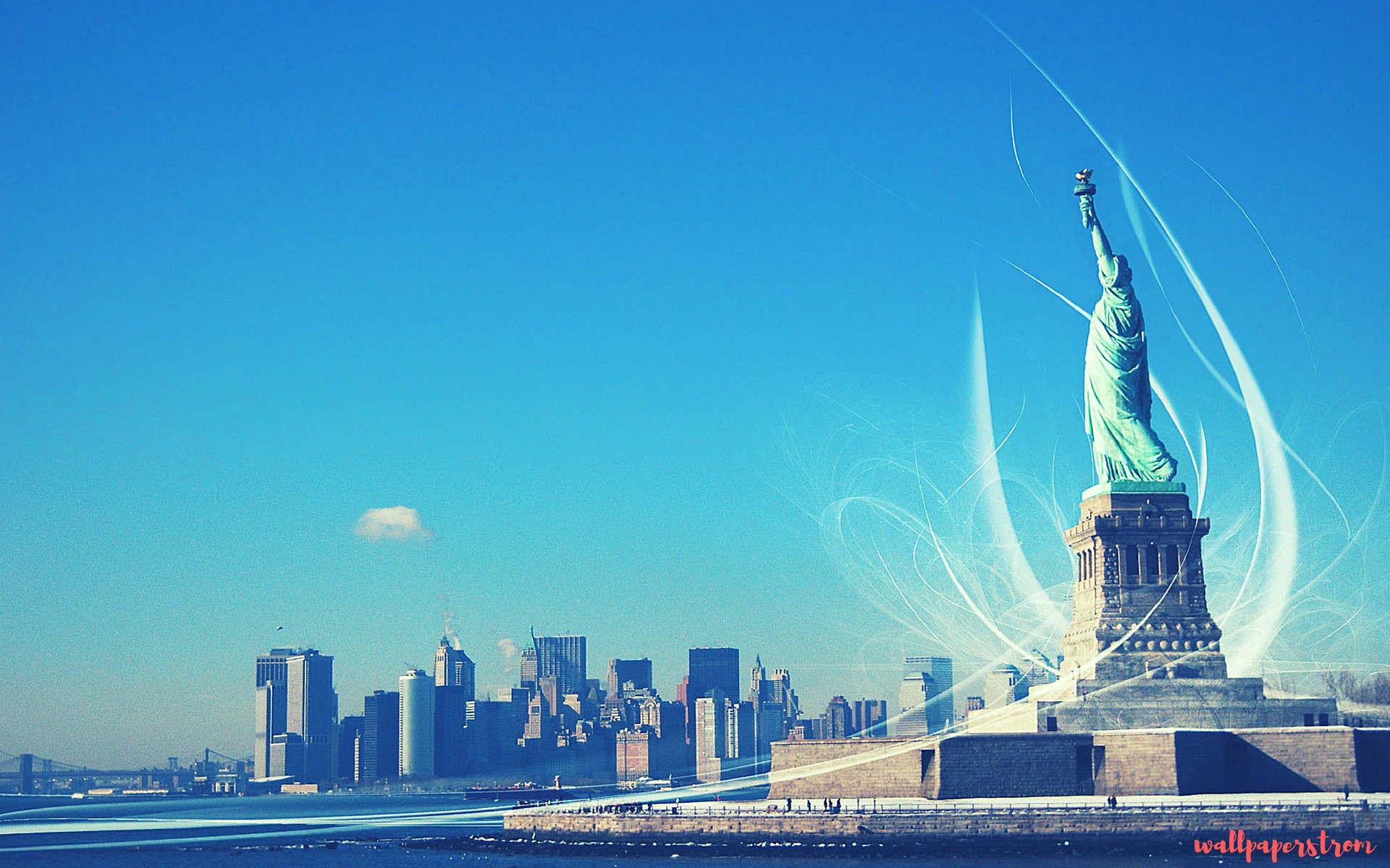 1920x1200 Statue of liberty New York City HD wallpapers download free