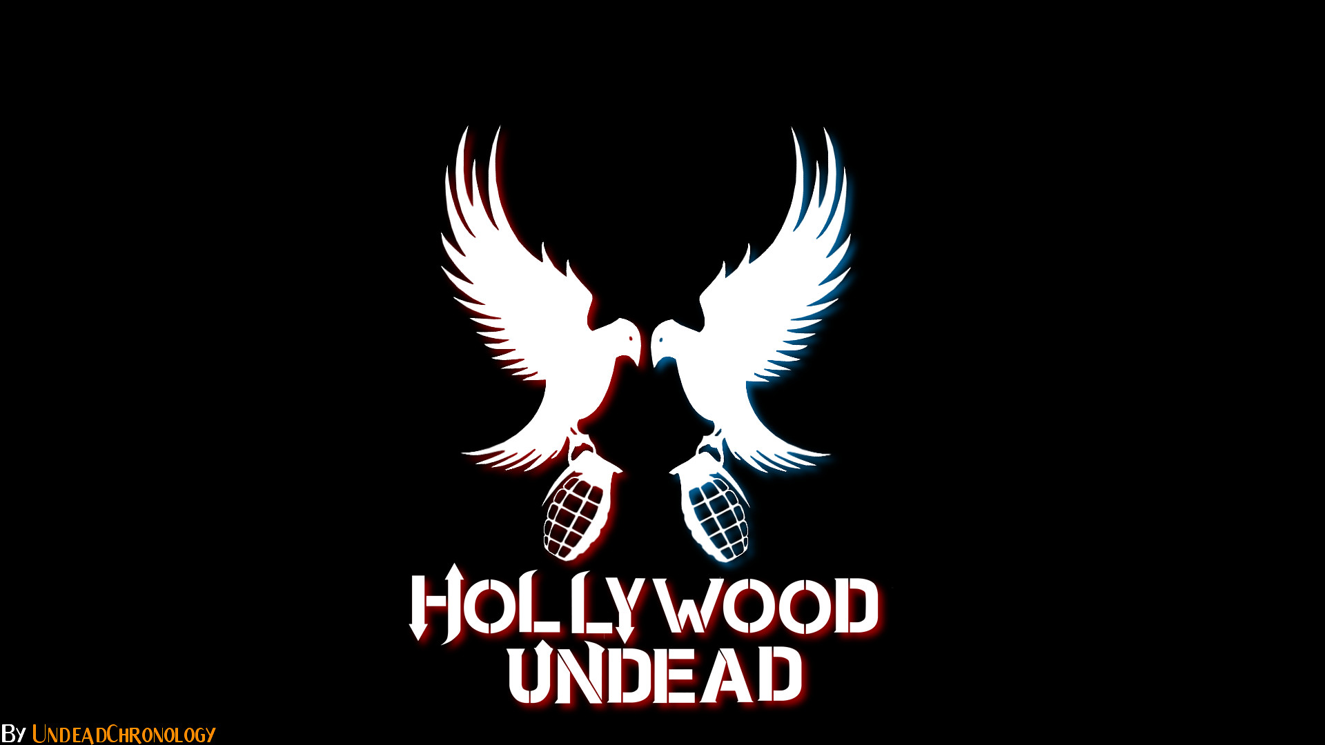 1920x1080 Hollywood Undead Logo Wallpaper