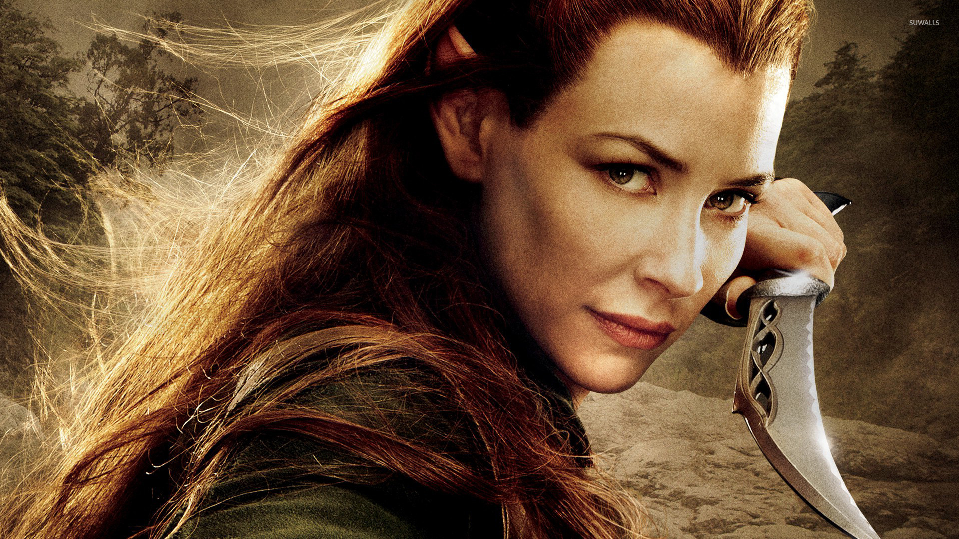 1920x1080 Tauriel - The Hobbit: The Desolation of Smaug wallpaper