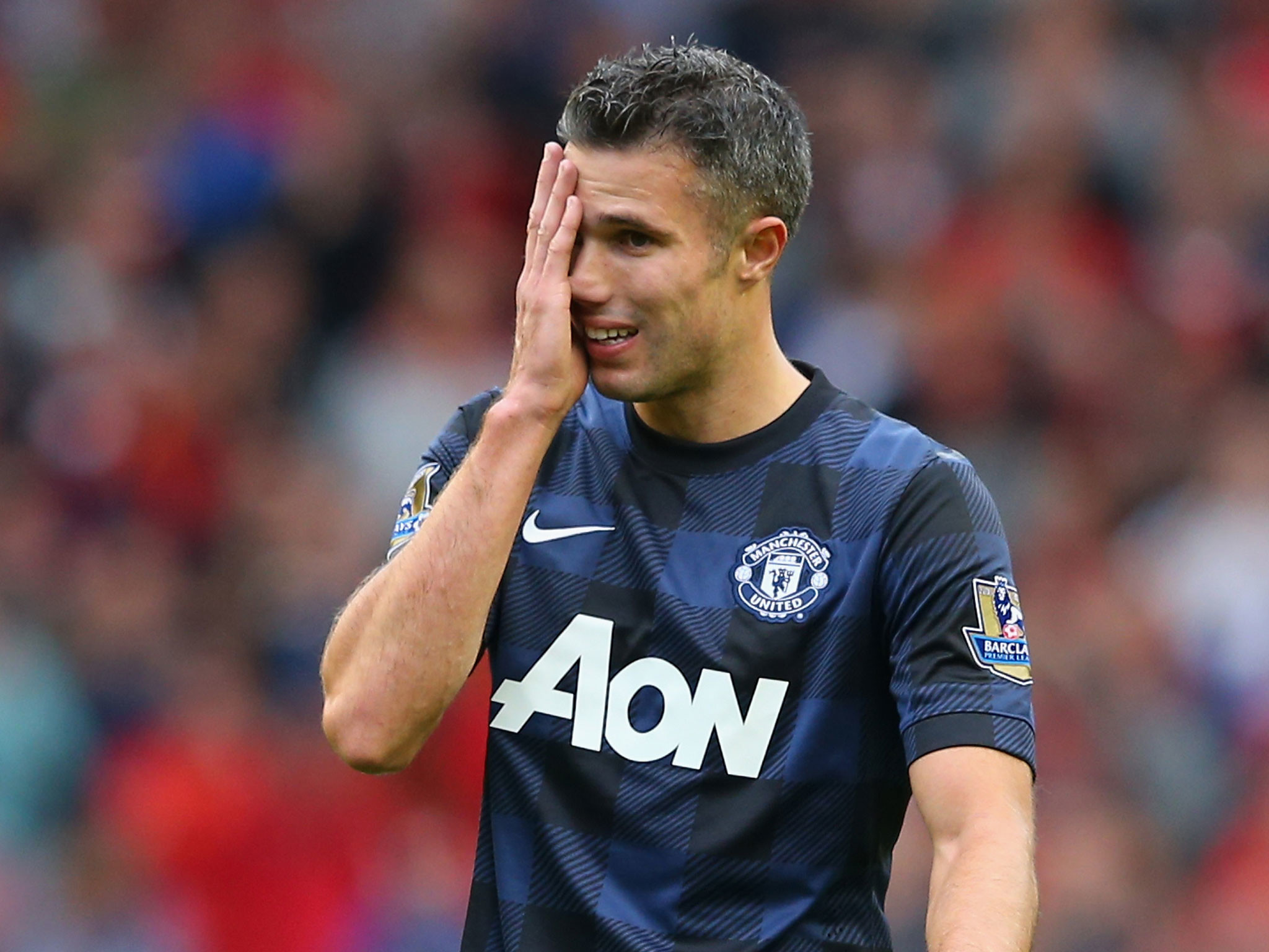 2048x1536 Robin van Persie denies claims he is unhappy at Manchester United under  David Moyes | The Independent