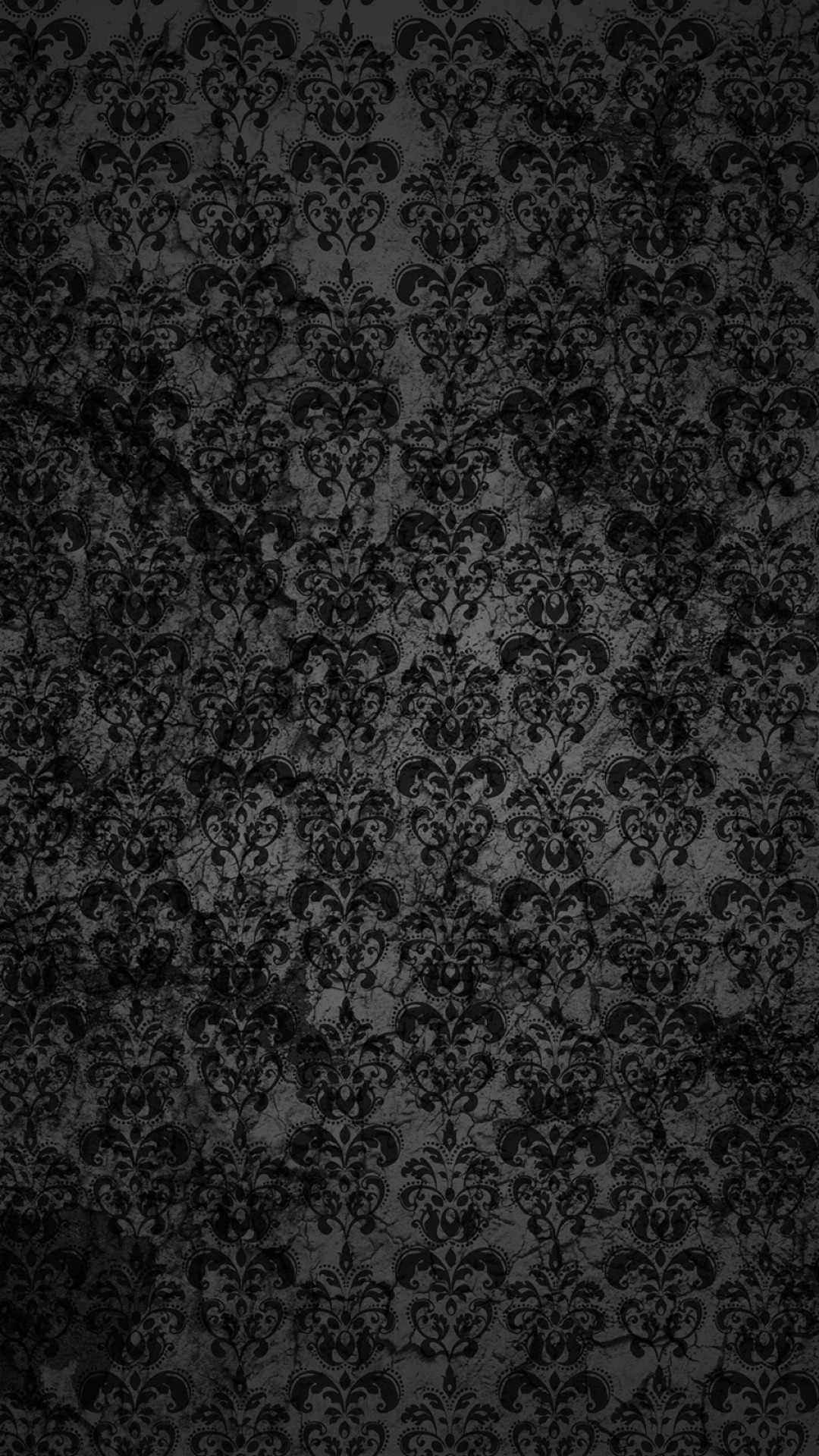 1080x1920 Black Lace Pattern Android #Wallpaper