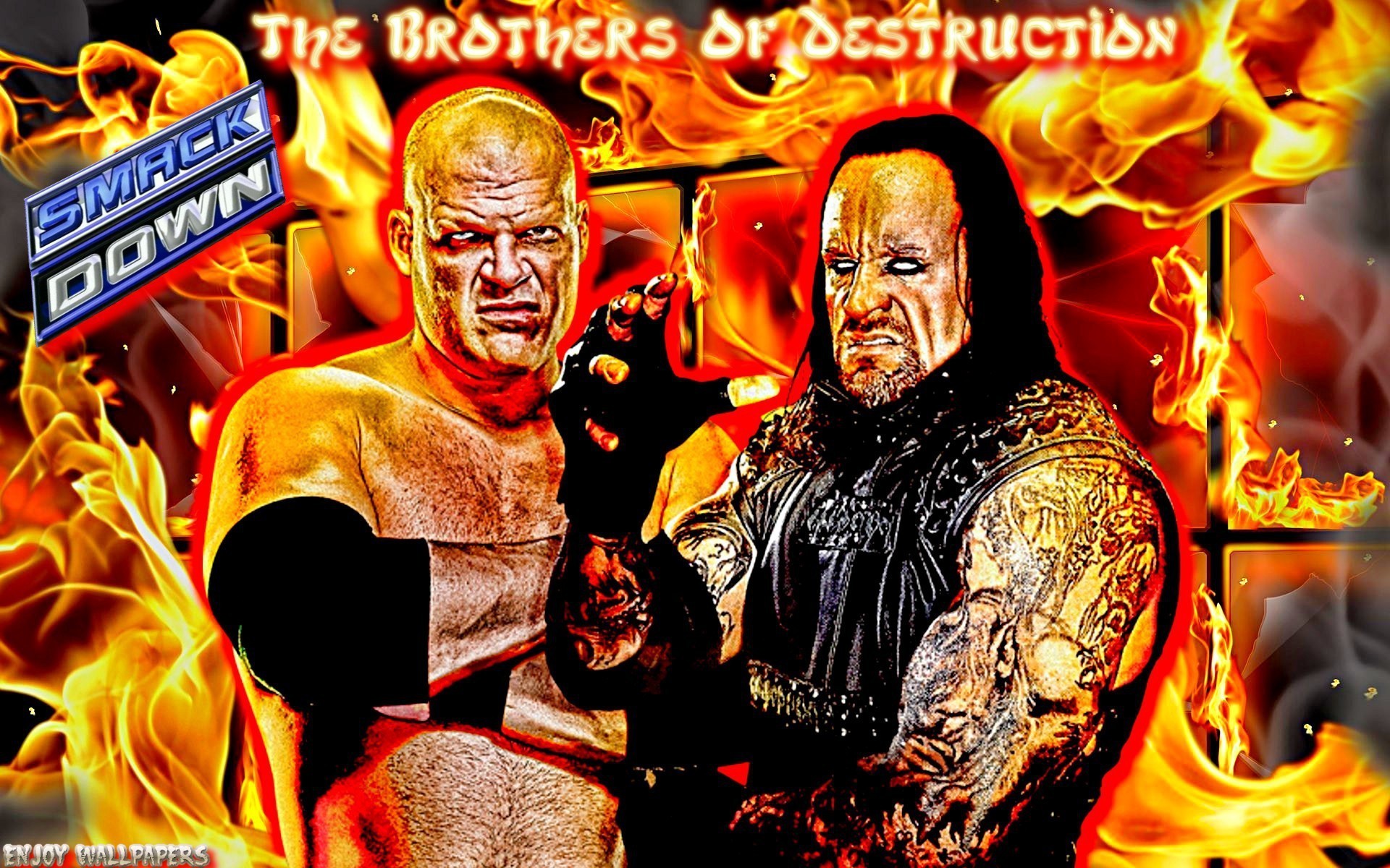 1920x1200 Full HD Wrestling Brothers Of Destruction Wallpaper