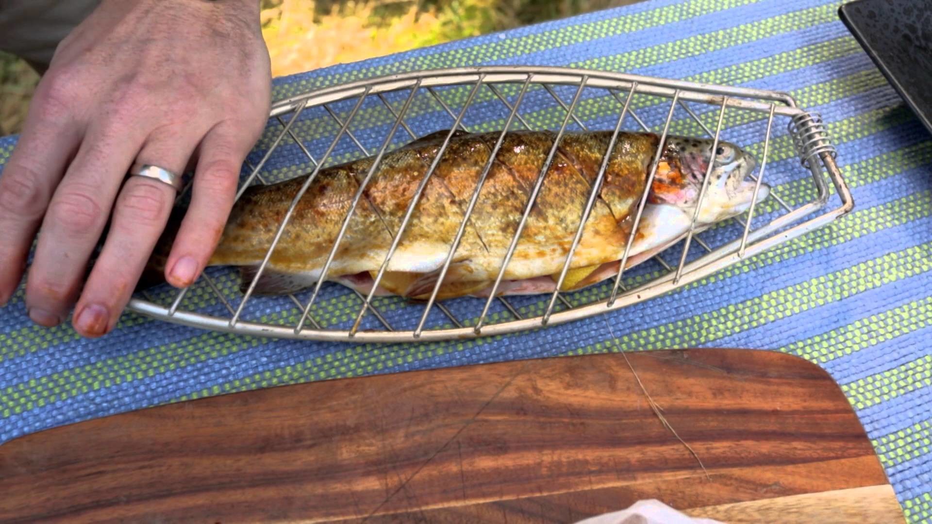 1920x1080 Ben Milbourne's Asian Style Whole Baby Rainbow Trout