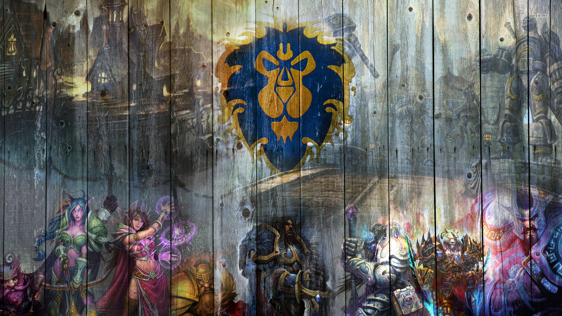 1920x1080 Alliance World Of Warcraft Wallwuzz Wallpaper #75006 - Resolution   px