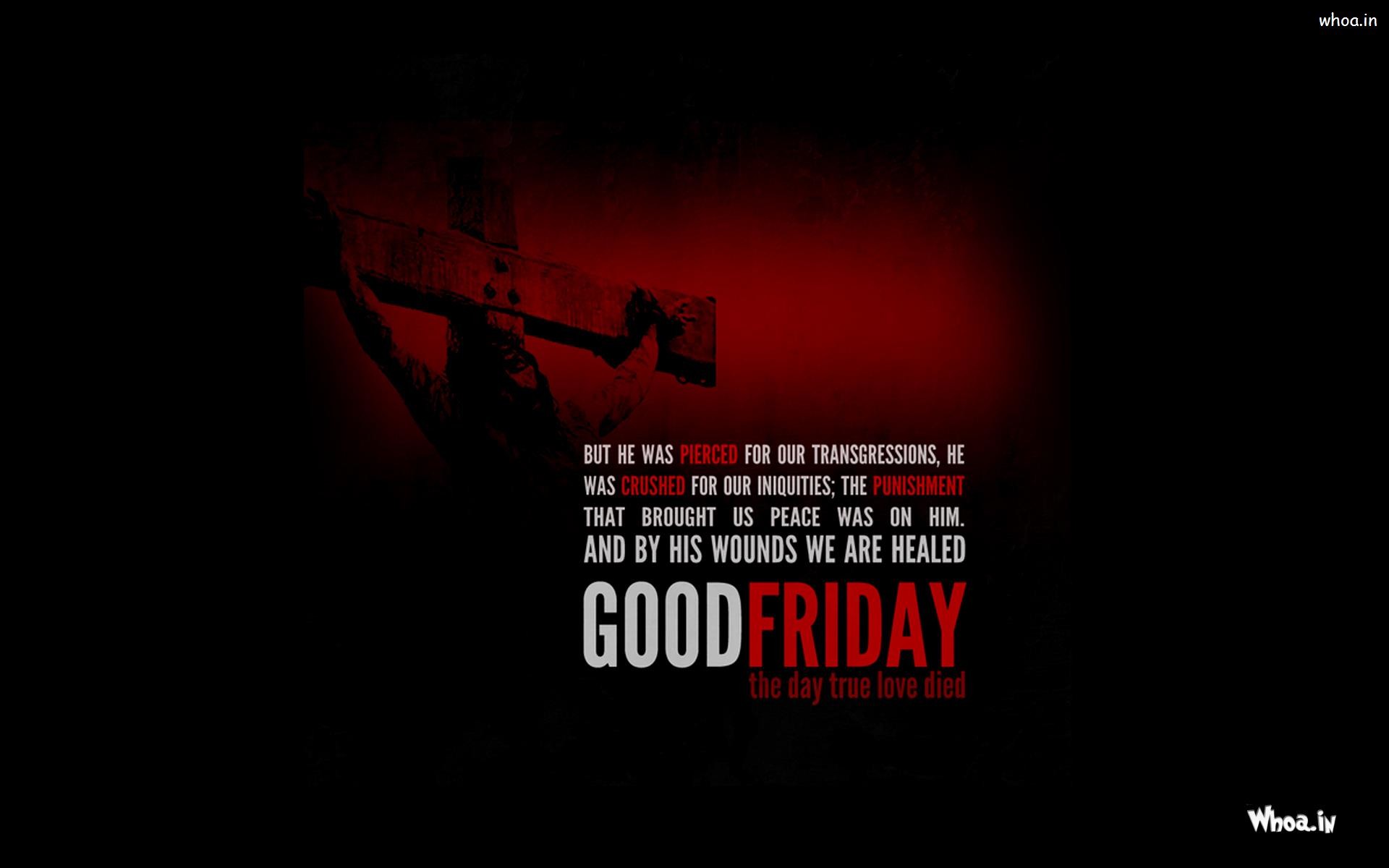 1920x1200 WhatsAppGoogle +. Good Friday Wallpaper With Black And Red Background  Wallpaper