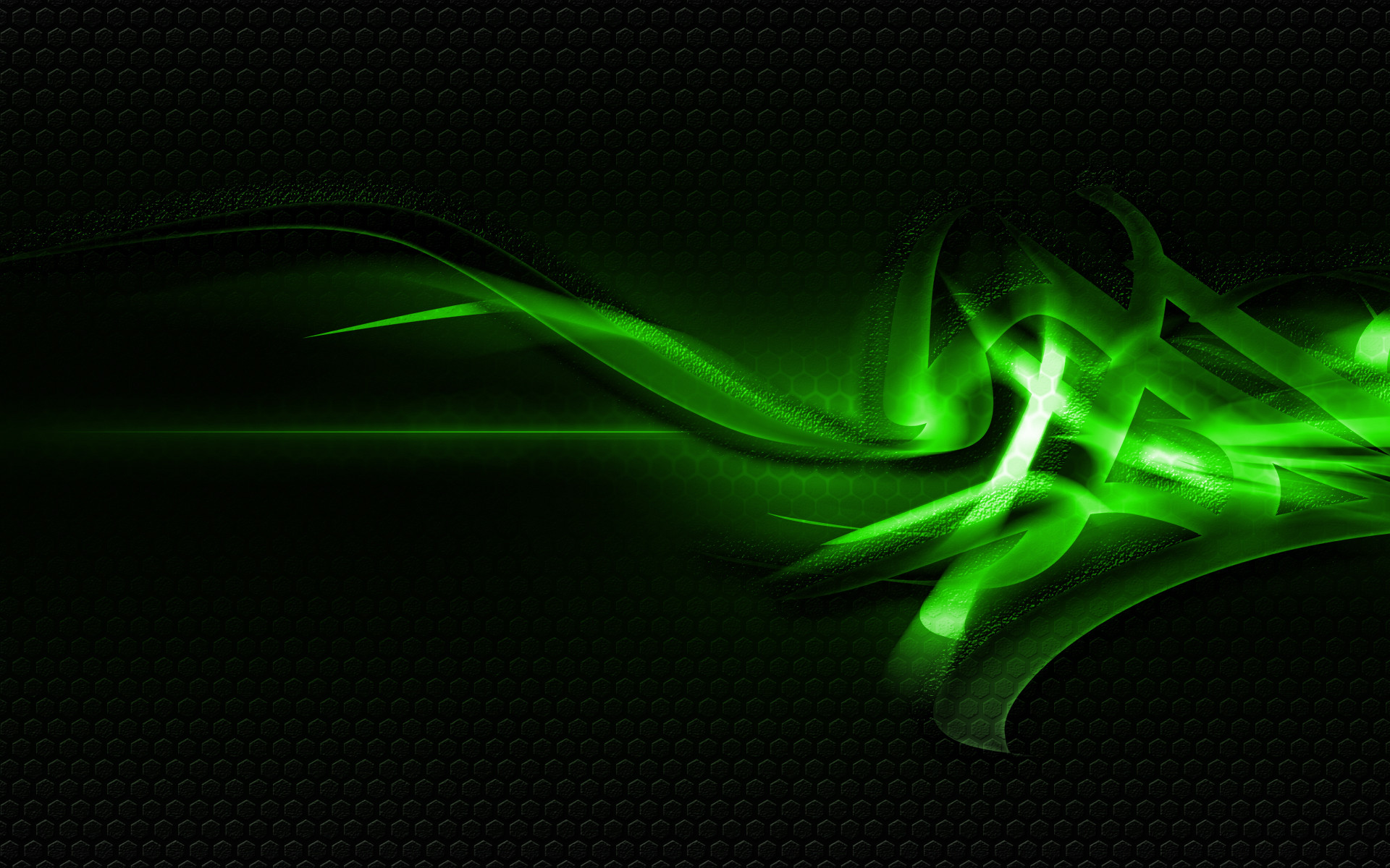 1920x1200 Green And Black Abstract Wallpaper 41 Background
