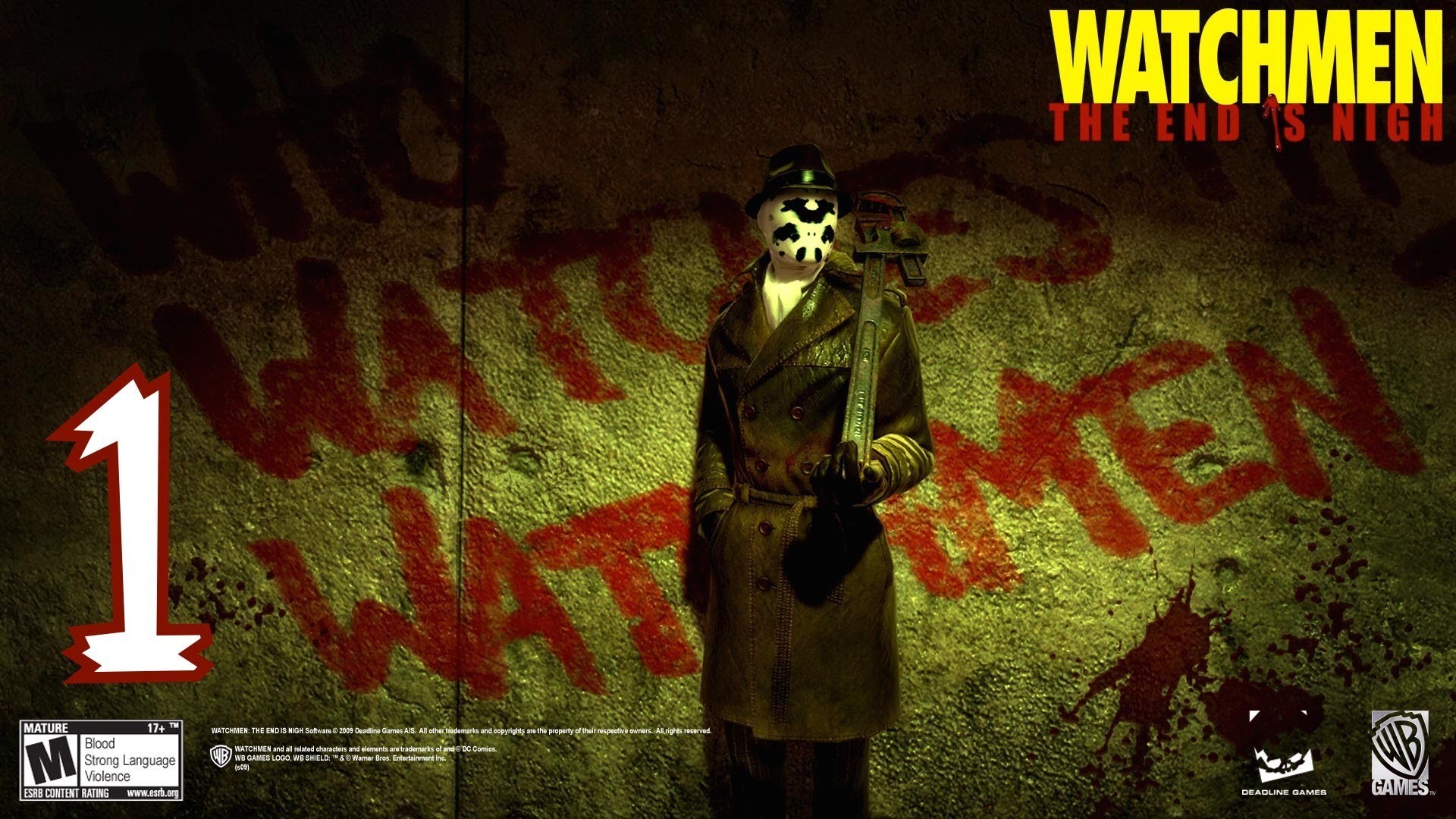 1920x1080 Watchmen: The End Is Nigh Part 1 Walkthrough "Chapters 1 - 2" 1080P -  YouTube