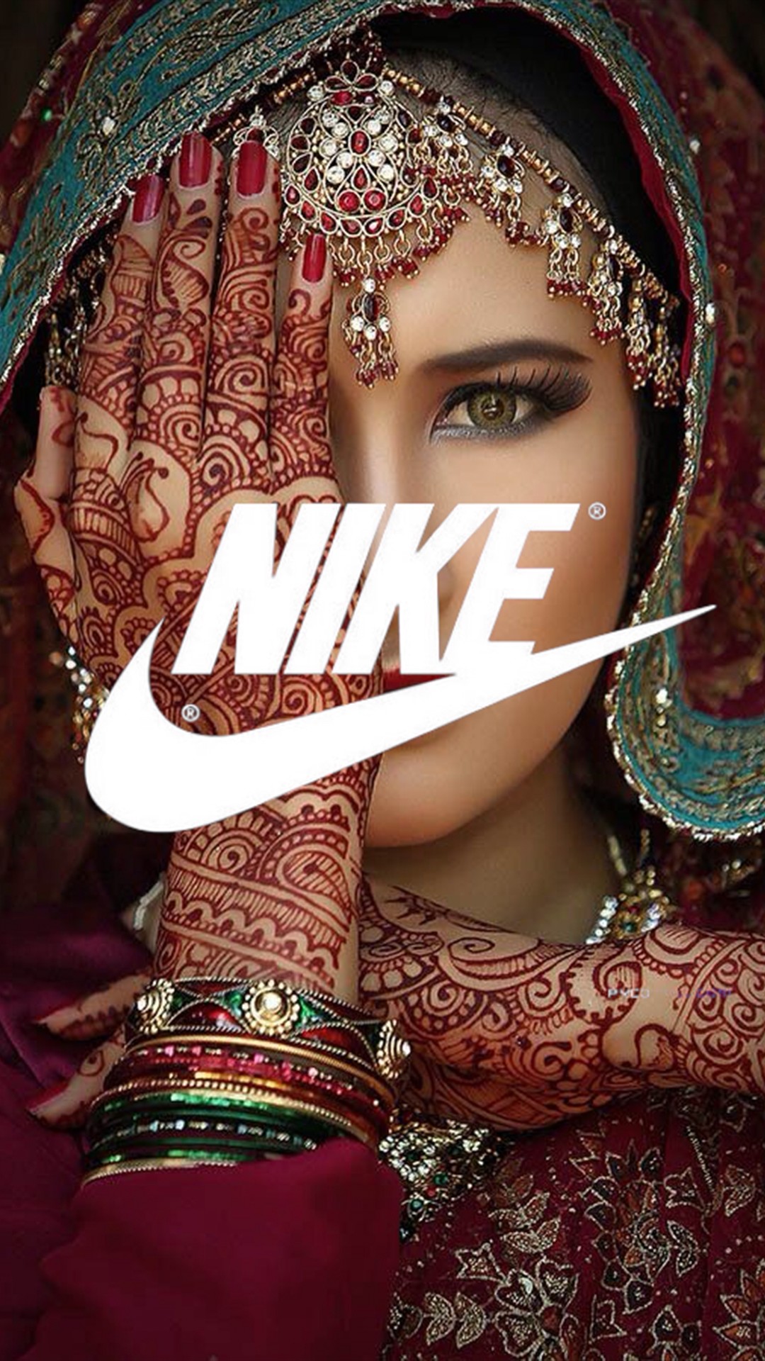 1080x1920 Nike Indian Girl Wallpaper - Nike Indian Girl iPhone 6 Plus Wallpaper  ()