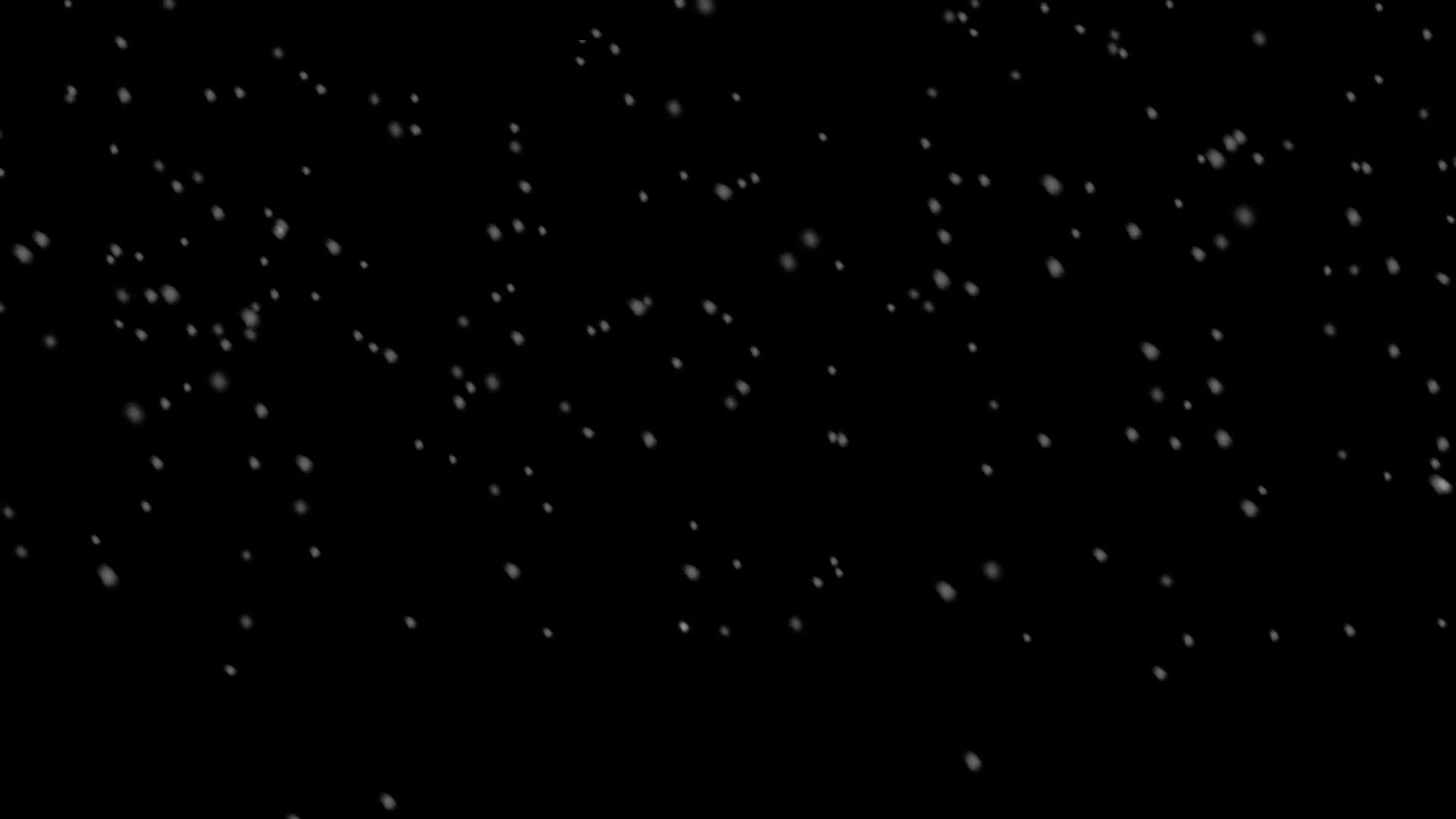 1920x1080 Winter black Christmas background with falling snow. Realistic slow motion  blurred snowflake 3D animation, full HD. Motion Background - VideoBlocks