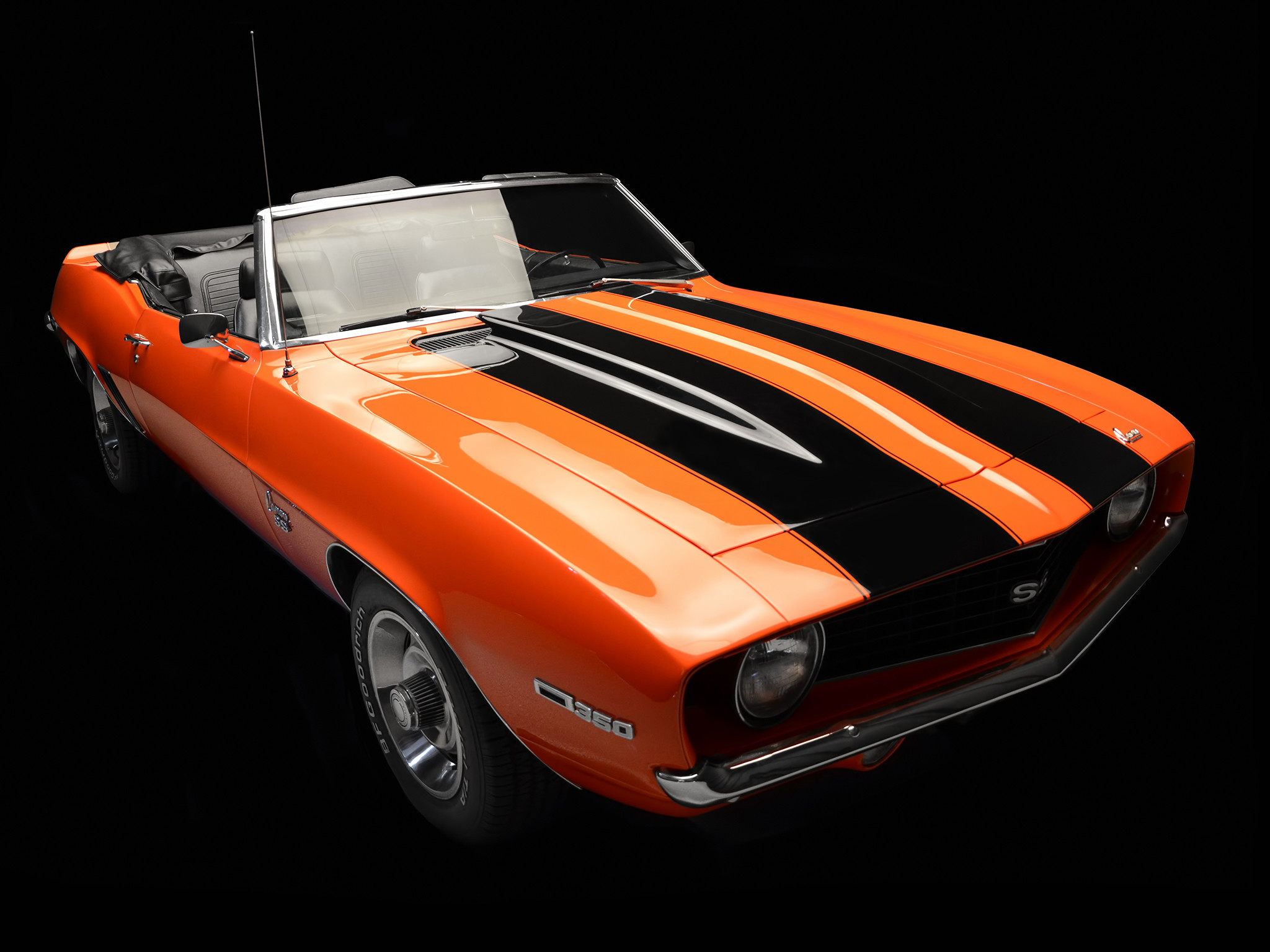 2048x1536 1969 chevrolet camaro ss 350 convertible muscle classic s s wallpaper