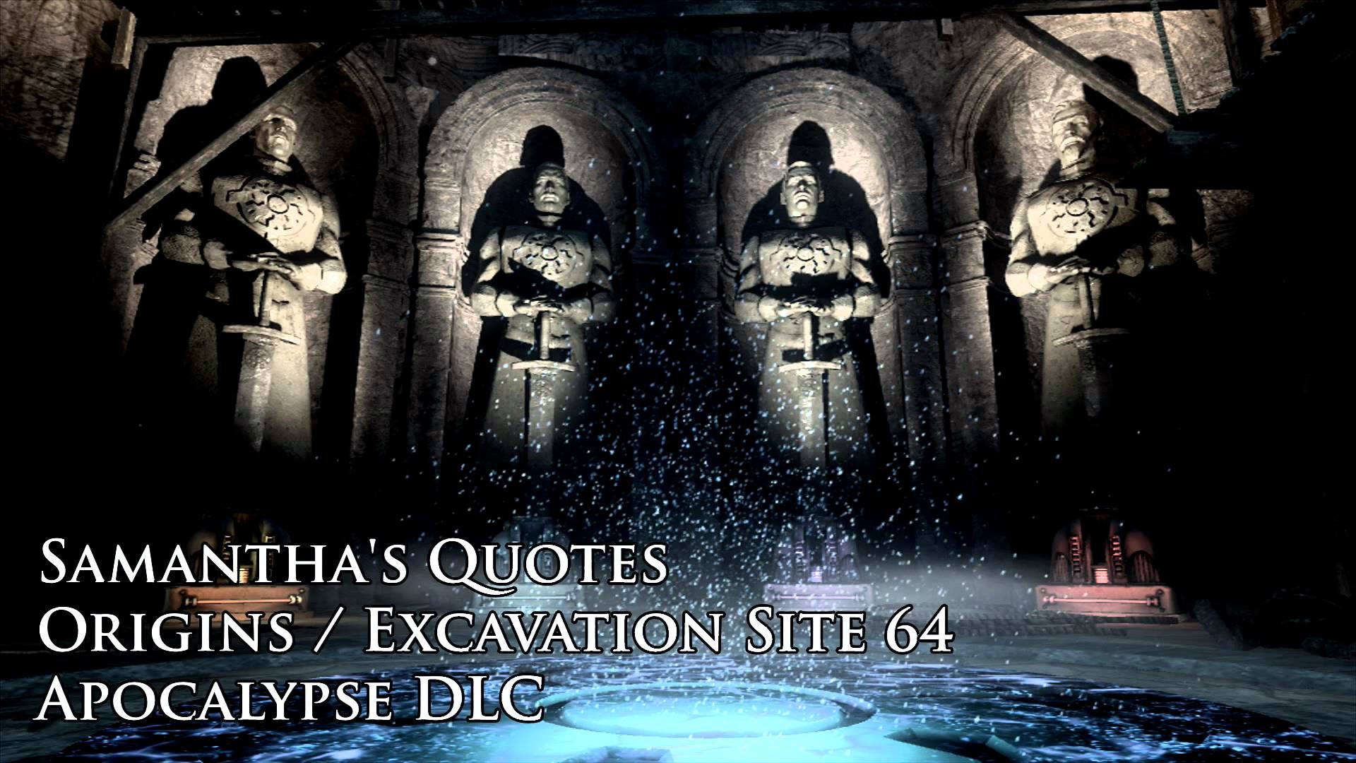 1920x1080 Origins - Samantha's Quotes / Audio Files (Black Ops II Apocalypse DLC) -  YouTube