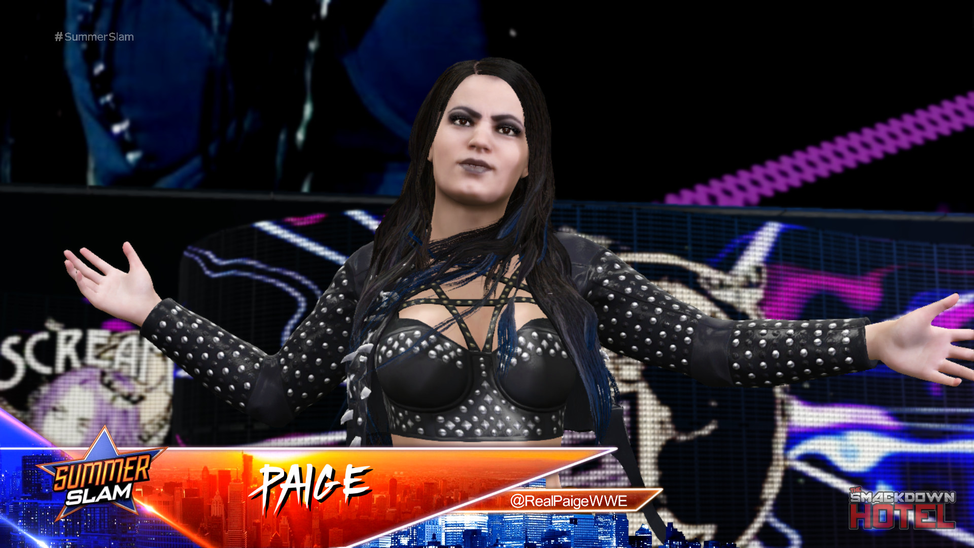 1920x1080 ... WWE2K17-Paige2 WWE2K17-Paige