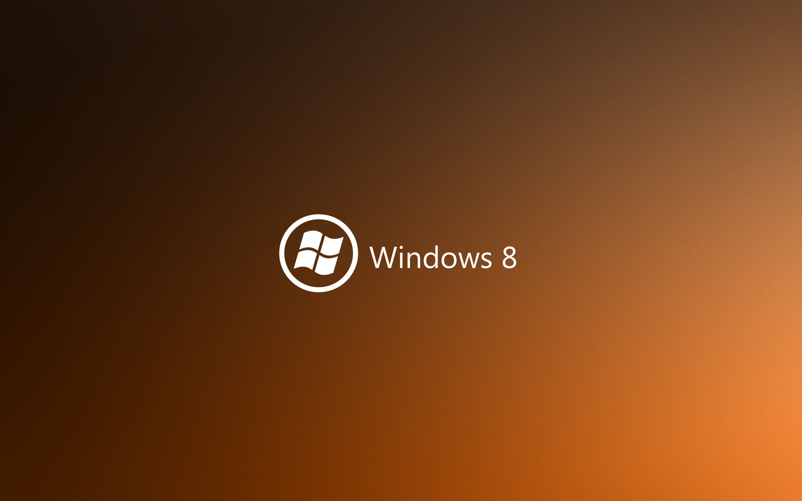 2560x1600  Dark Orange Windows 8. How to set wallpaper on your desktop?  Click the download link from above and set the wallpaper on the desktop  from your OS.