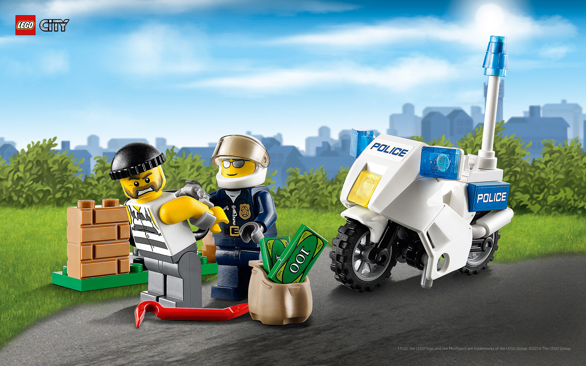 1920x1200 Wallpaper: LEGO City - Police 3