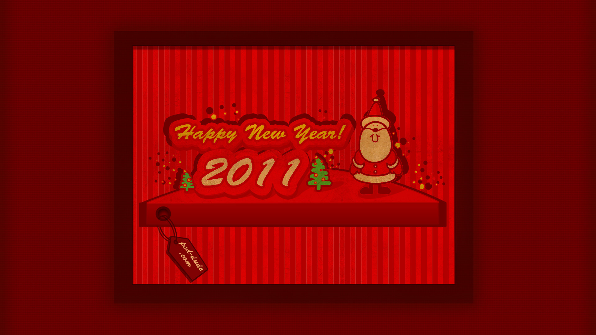 1920x1080 Happy New Year 2011 Desktop Wallpaper | PSDDude