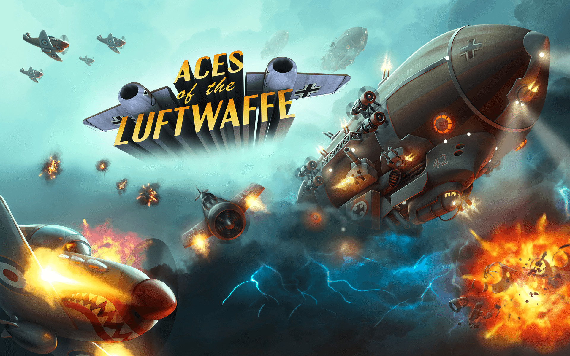 1920x1200 Aces of the Luftwaffe