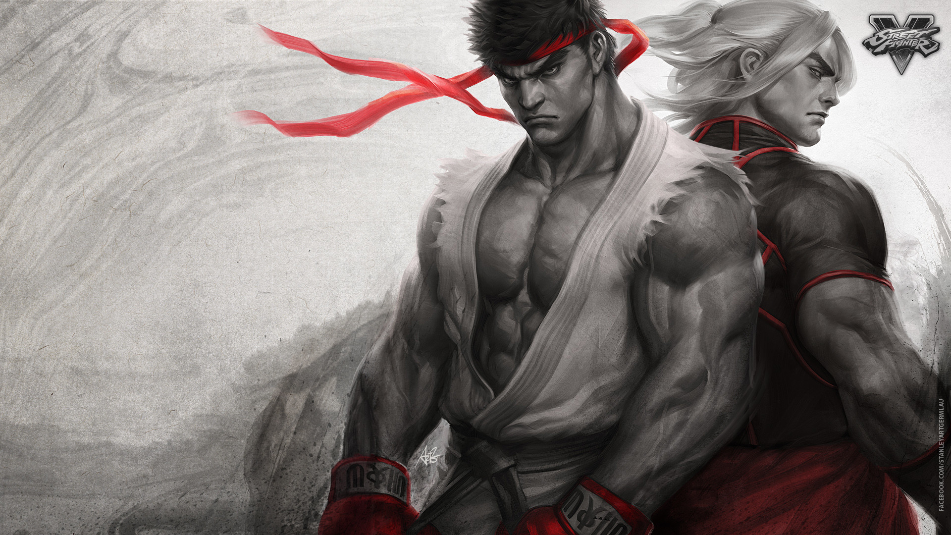1920x1080 Ryu, Ken, Street Fighter V. Original Resolution: 