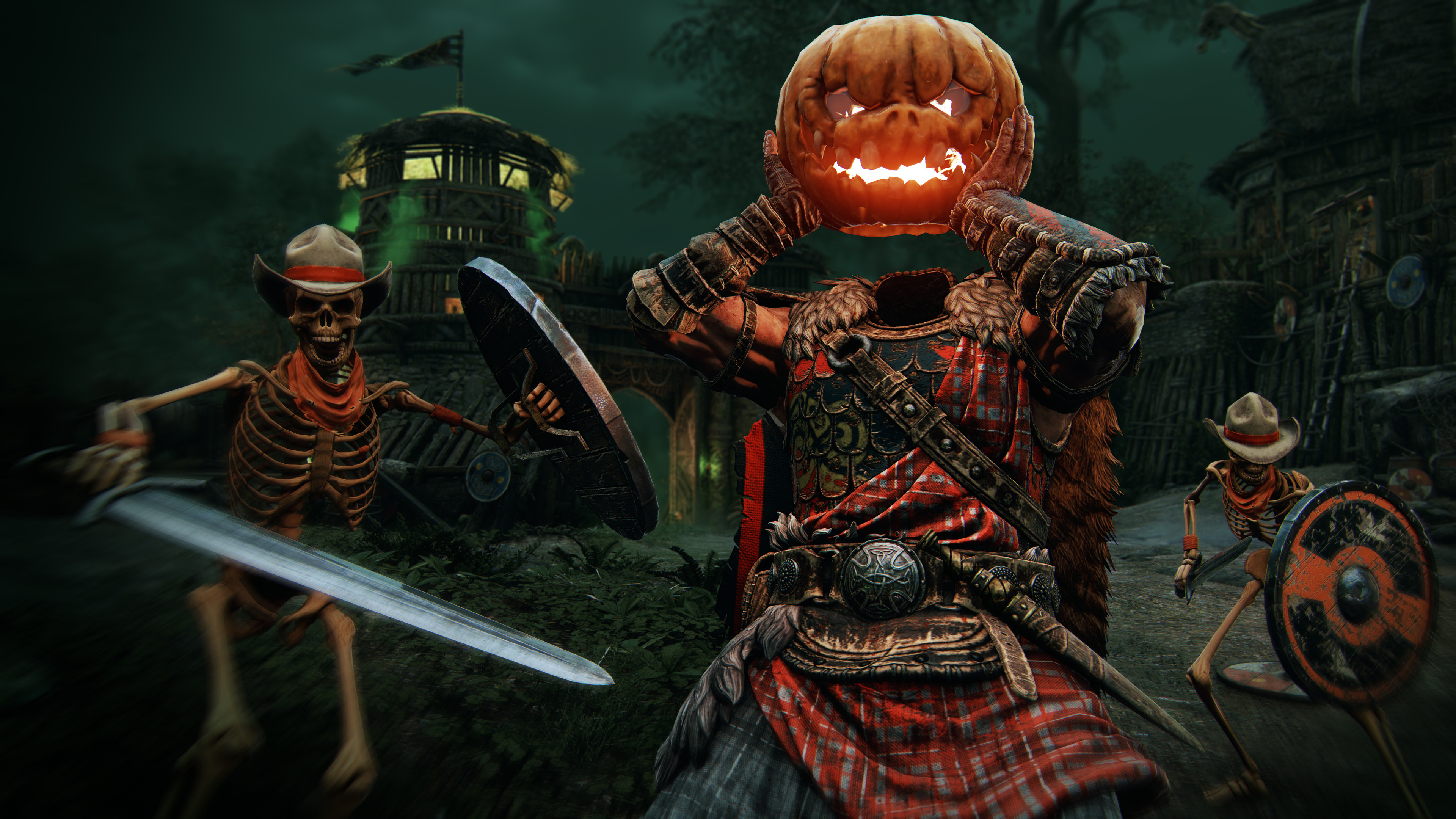 3840x2160 For Honor Halloween